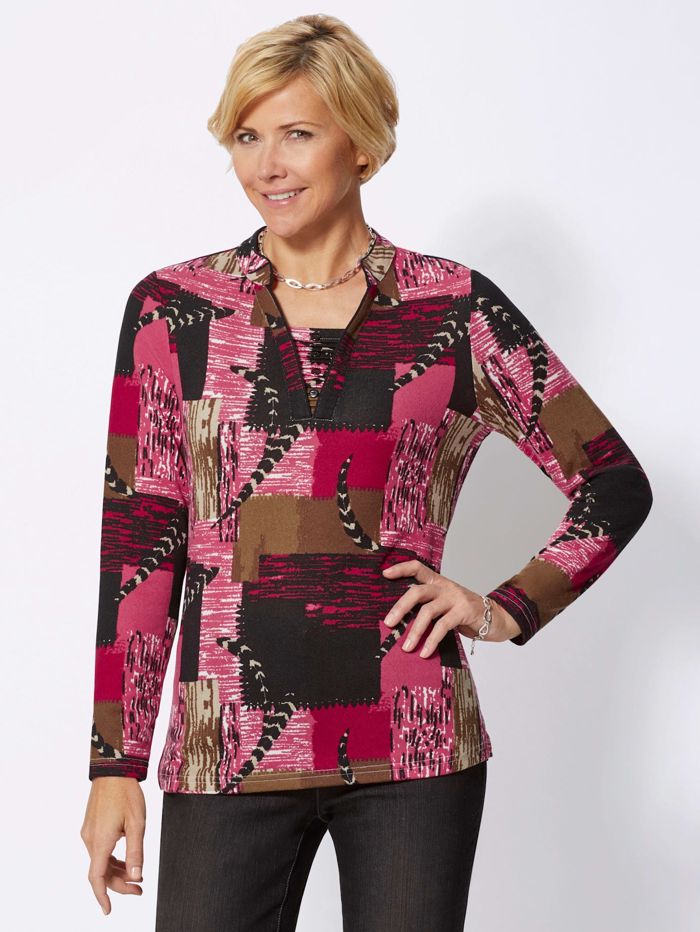 Classic Basics 2-in-1-Shirt "Winter-Shirt" 1 Stk. tlg. günstig online kaufen