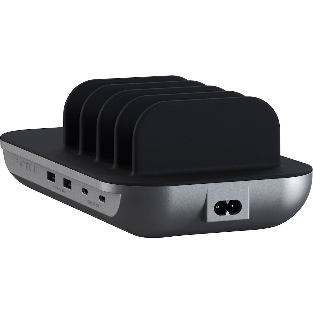 Satechi Wireless Charger »Dock5 Multi-Device Charging Station«, (1 St.)