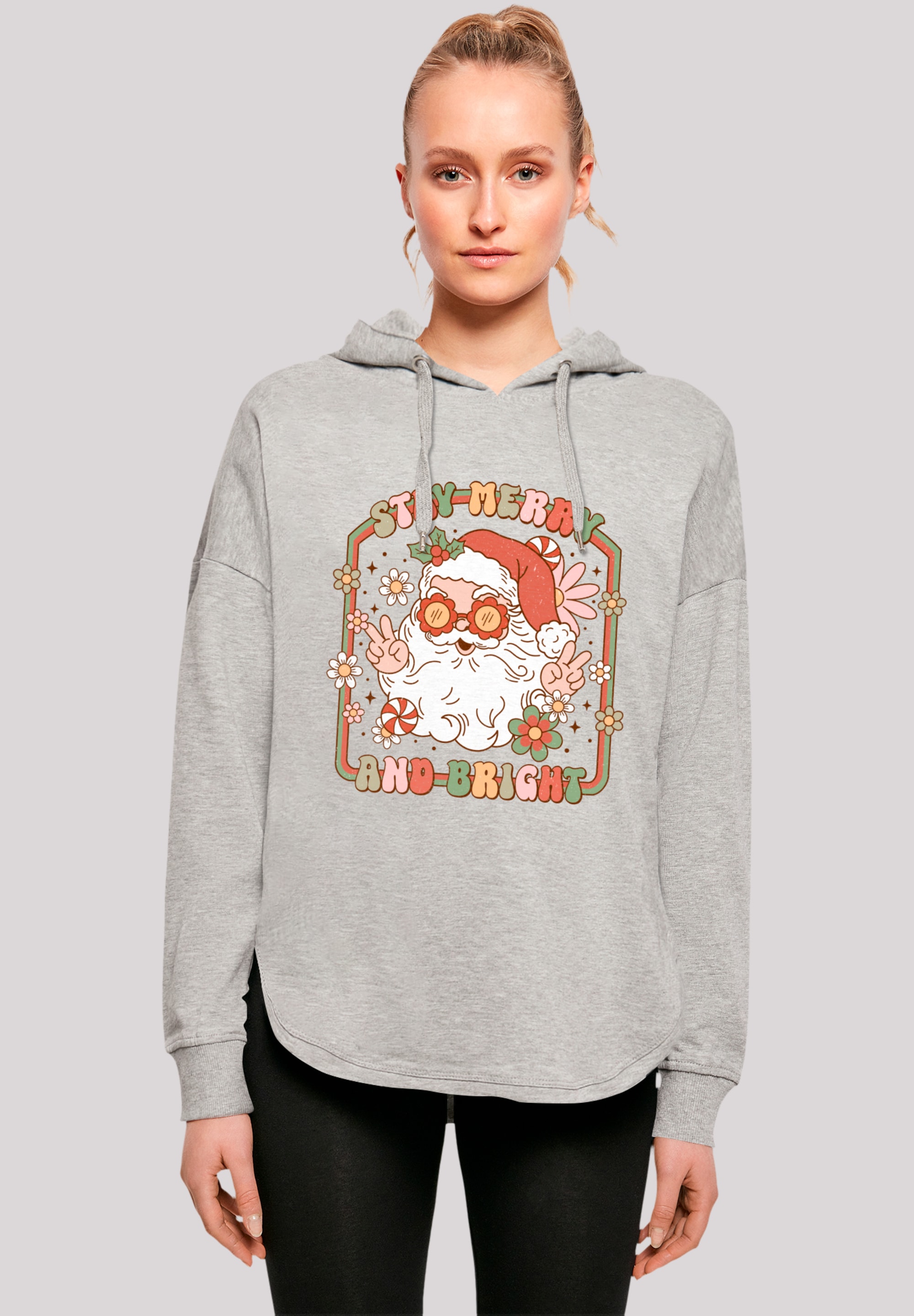 Kapuzenpullover »Stay Merry And Bright Hippie Santa«, Premium Qualität,...