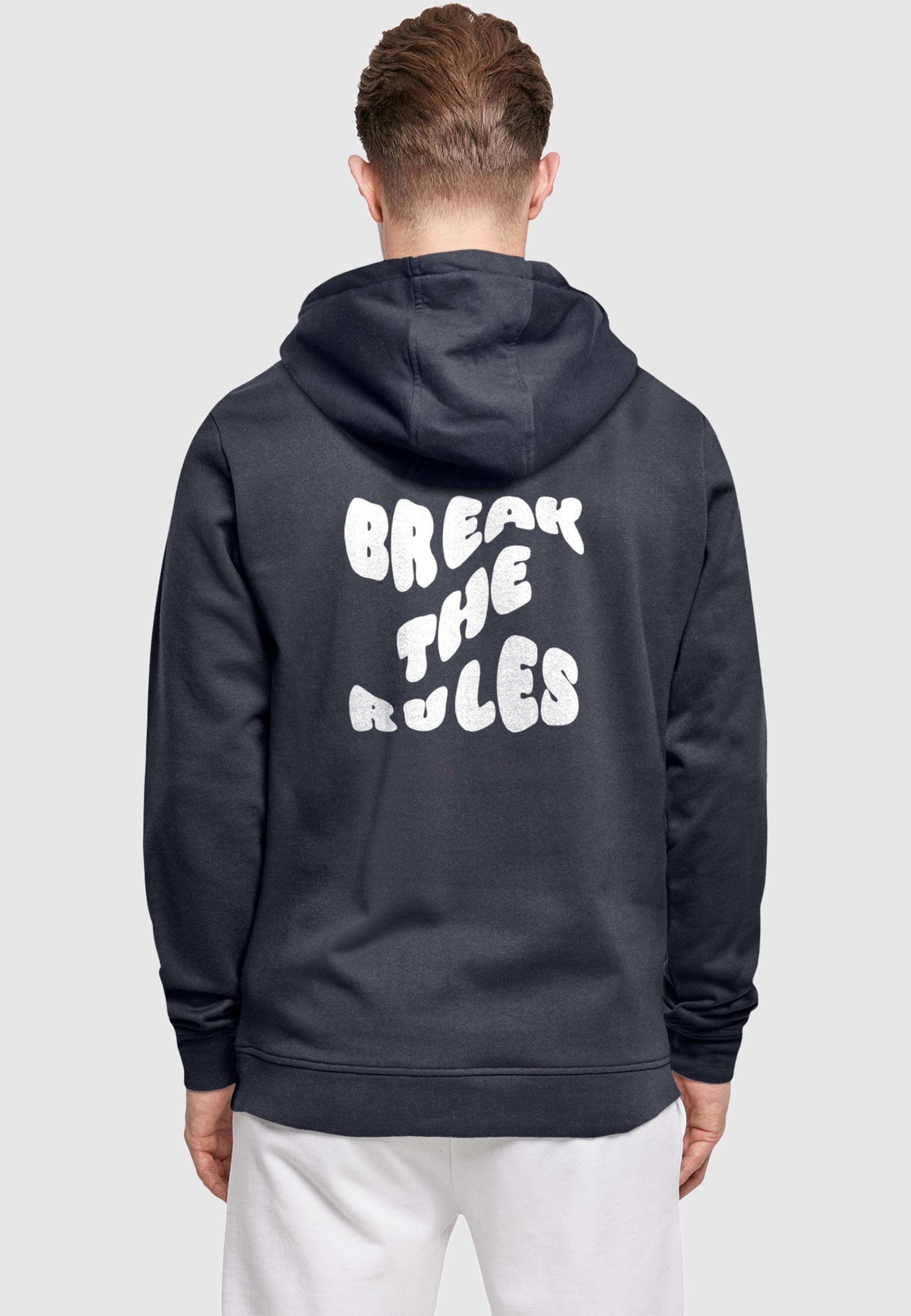Merchcode Kapuzensweatshirt »Merchcode Herren Break The Rules Basic Hoody«, (1 tlg.)