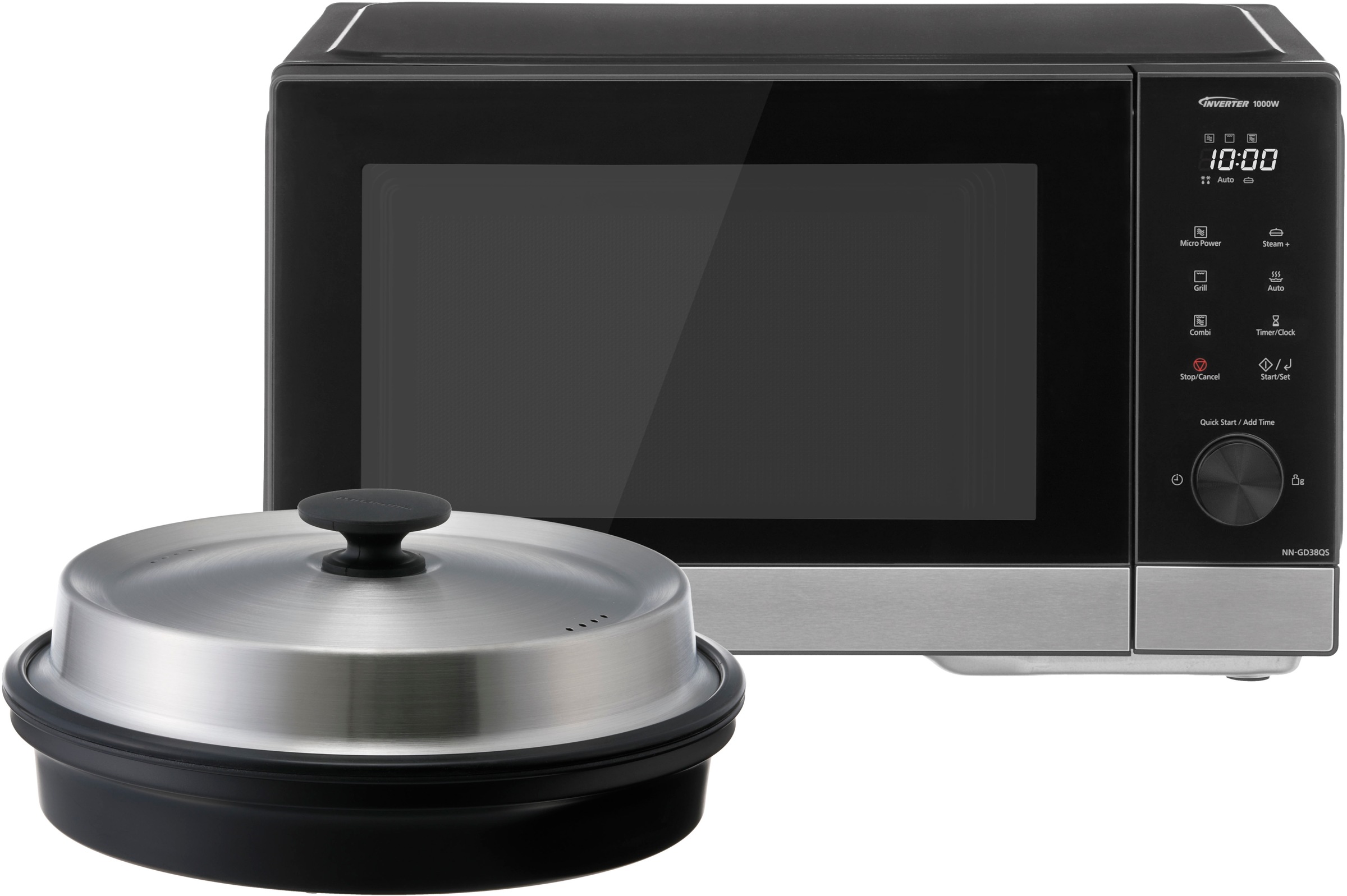 Panasonic Mikrowelle "NN-GD38QSEPG Mikrowelle mit Grillfunktion" Mikrowelle günstig online kaufen