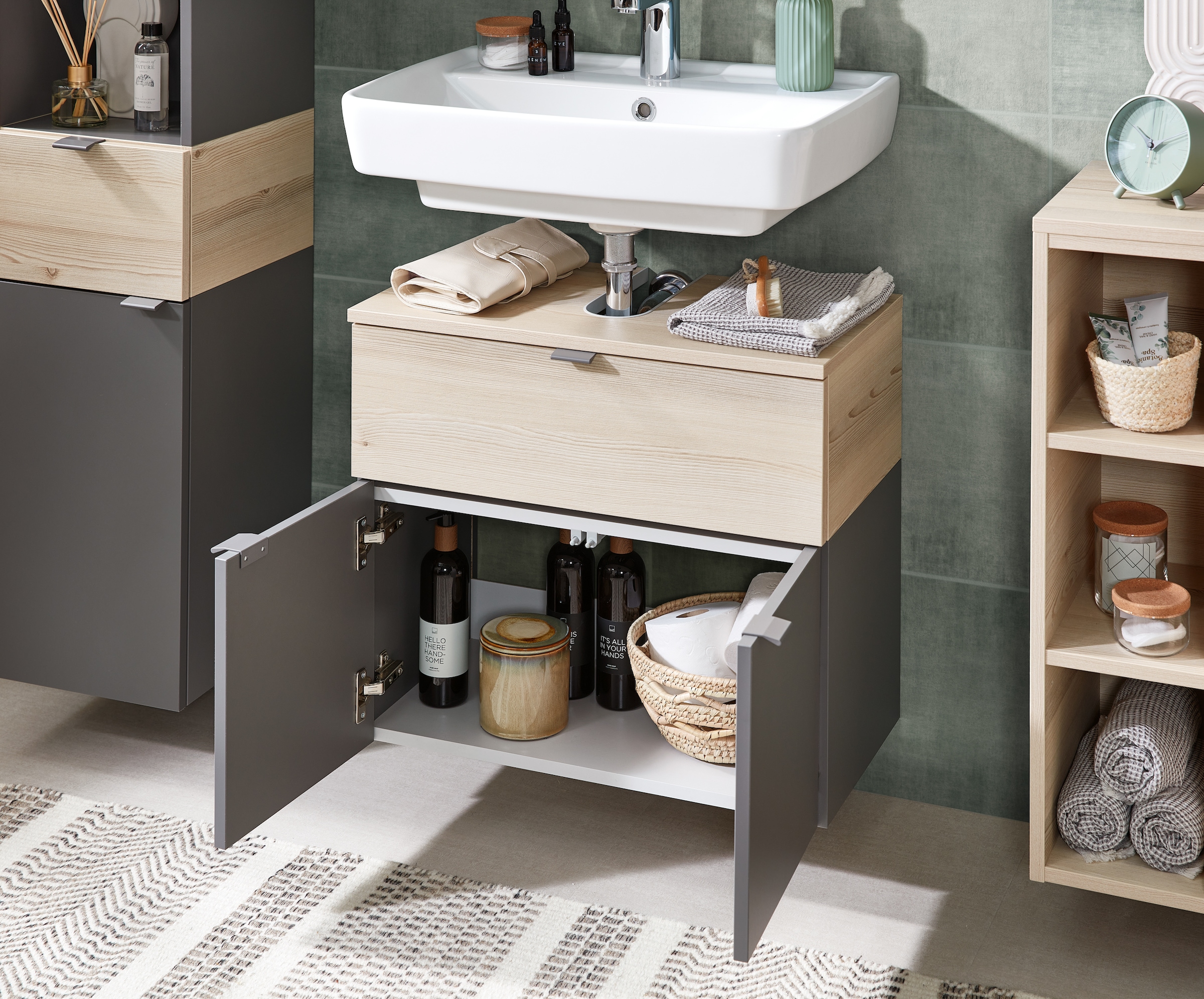 Saphir Waschbeckenunterschrank »Quickset 394«