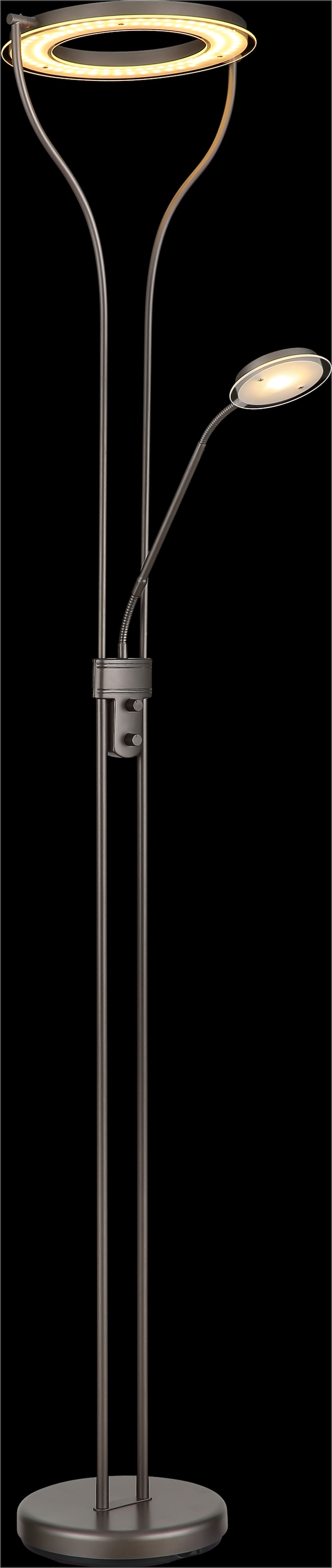 GLOBO LIGHTING Deckenfluter »EBRO« LED-Modul 1 Stk. LED Deckenfluter, dimmbar, 3000K, modern & hell