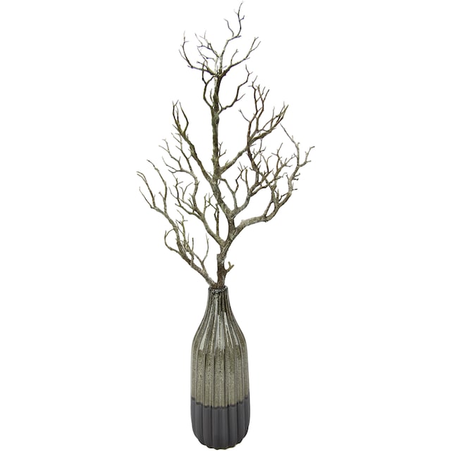 I.GE.A. Kunstpflanze »Deko-Ast«, Mit Vase aus Keramik kaufen | BAUR