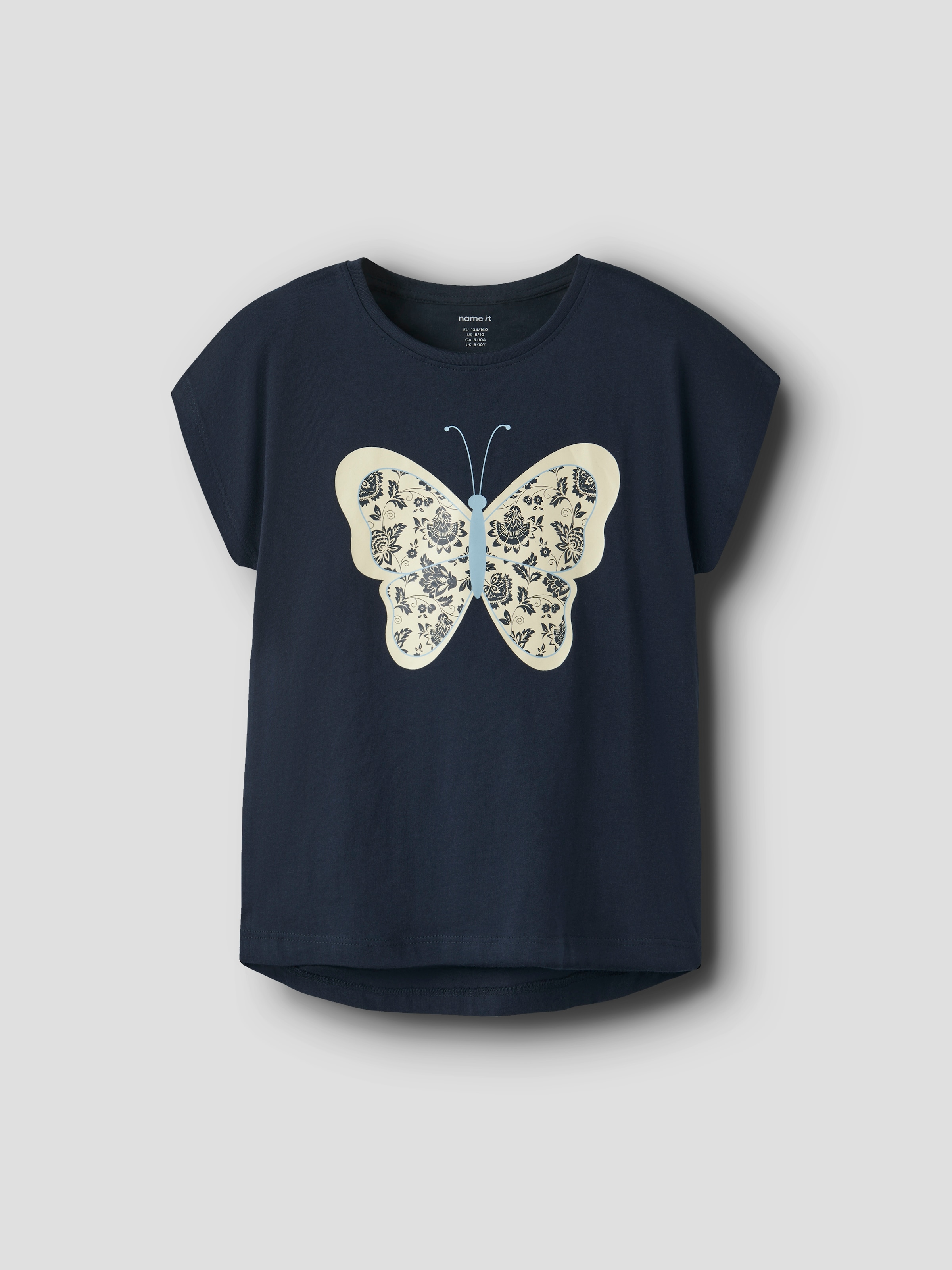 Name It T-Shirt »NKFVIGEA 2P CAPSL TOP J« Packung, 2 Baumwolle, regular fit
