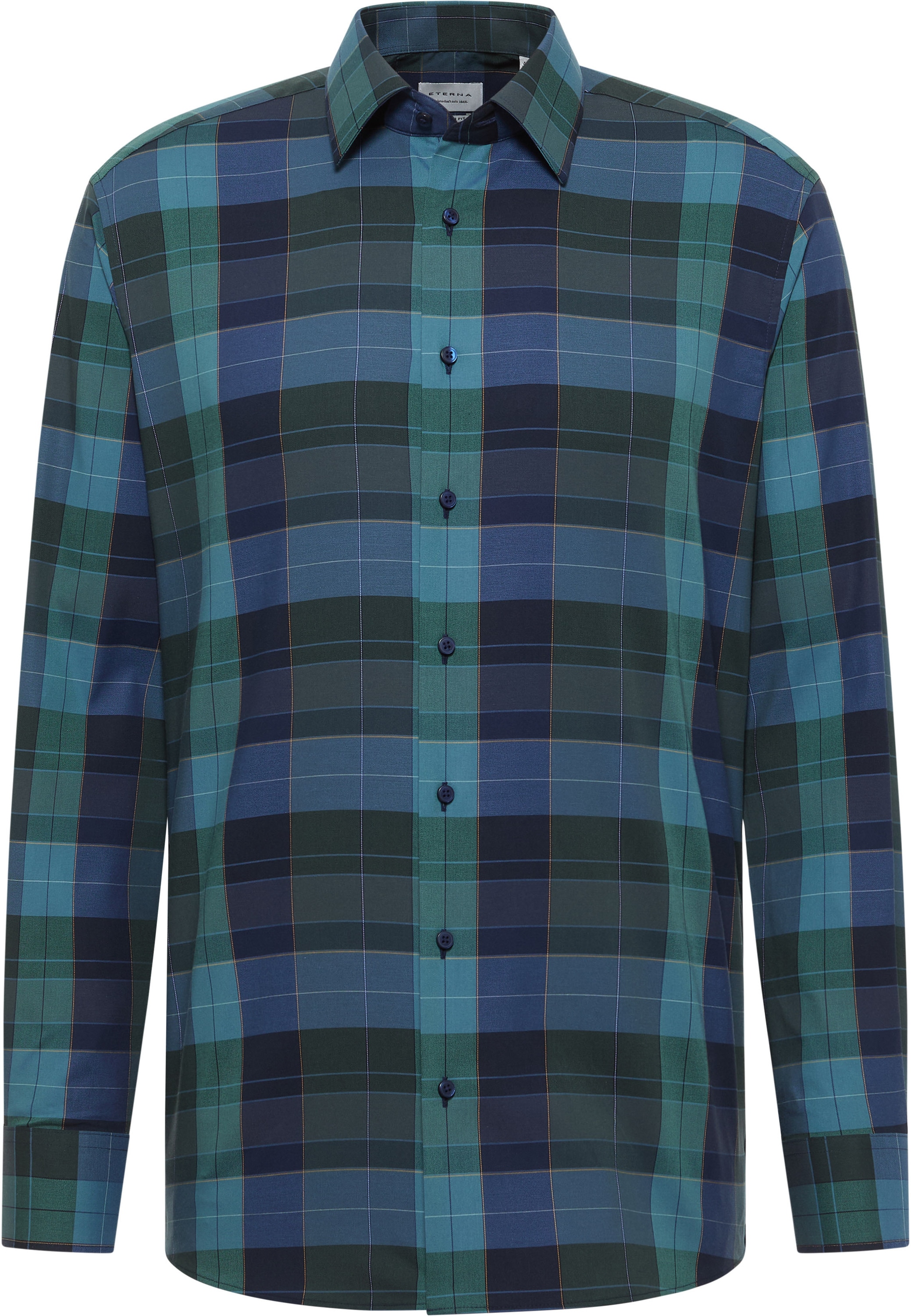 Eterna Langarmhemd »MODERN FIT«, NON IRON (bügelfrei)