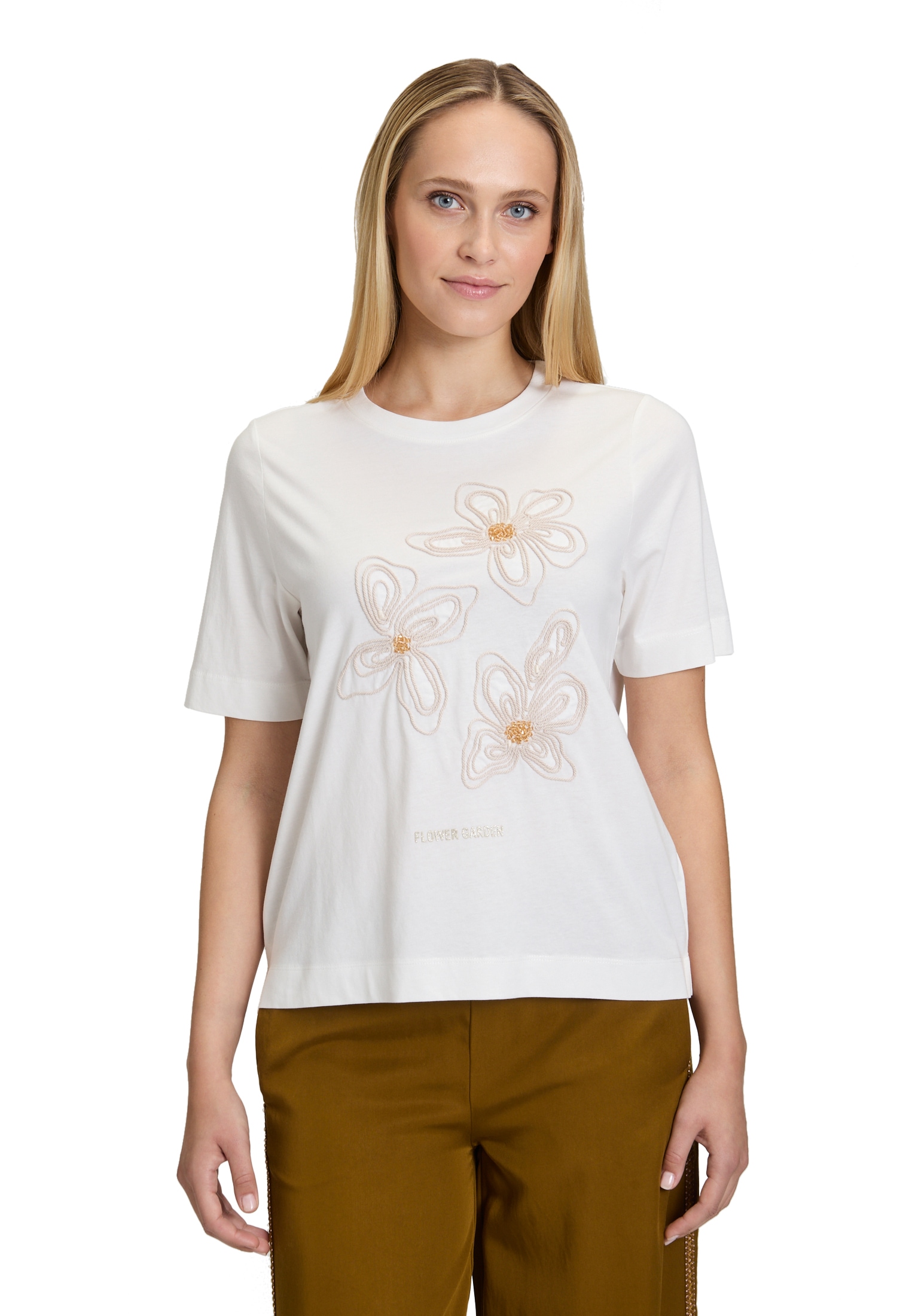 Cartoon Kurzarmshirt "Damen mit Rundhalsausschnitt", 1 Stk. günstig online kaufen