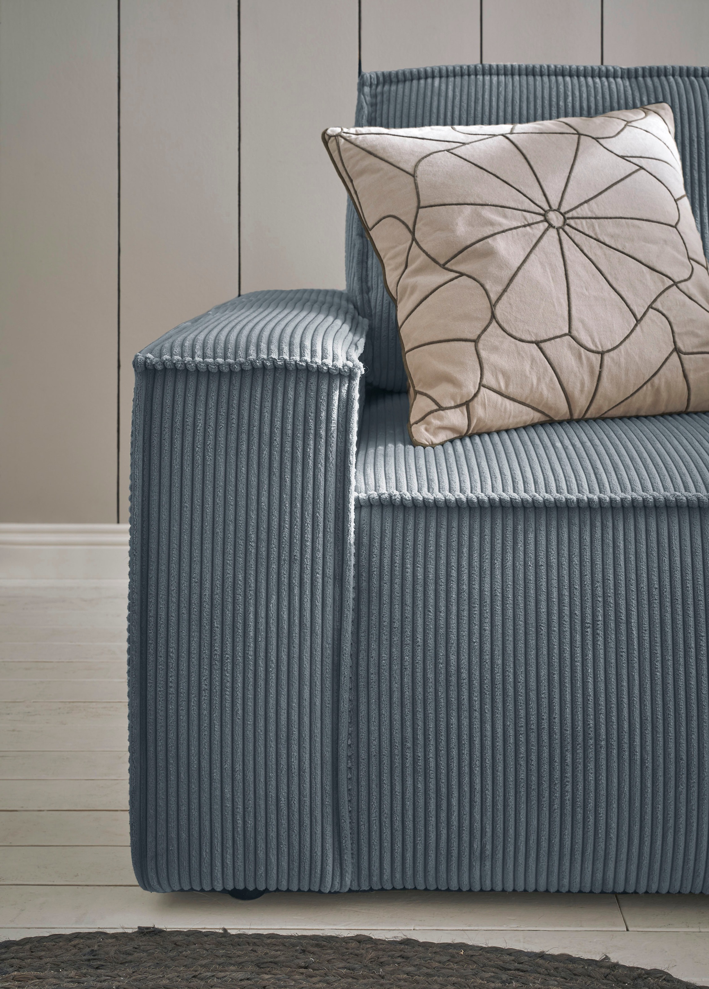 Home affaire Sessel »SHERWOOD, Love-Seat in 3 Stoffarten verfügbar«, passend zur Polster-Serie SHERWOOD