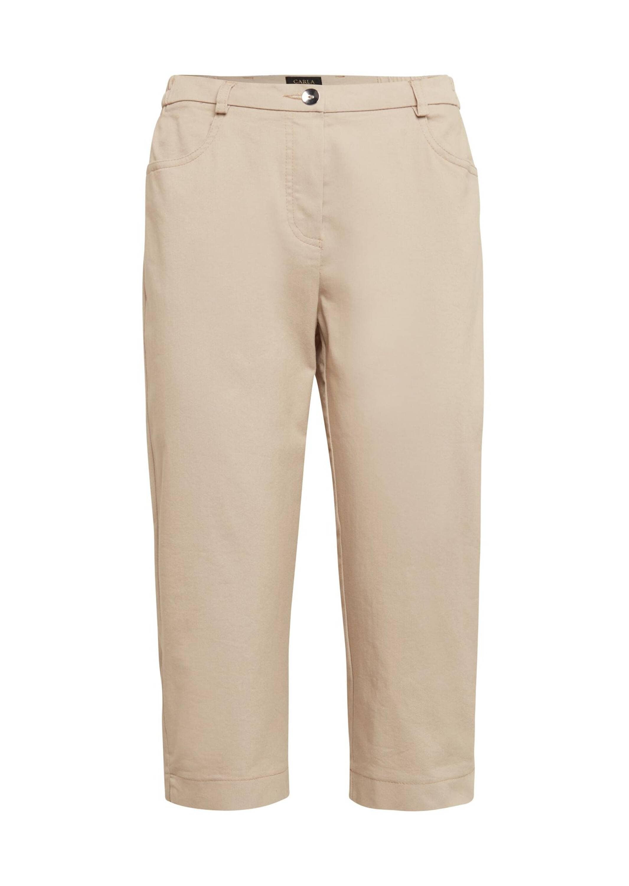 GOLDNER 7/8-Hose "Kurzgröße Sportliche Capri-Jeanshose Carla" günstig online kaufen