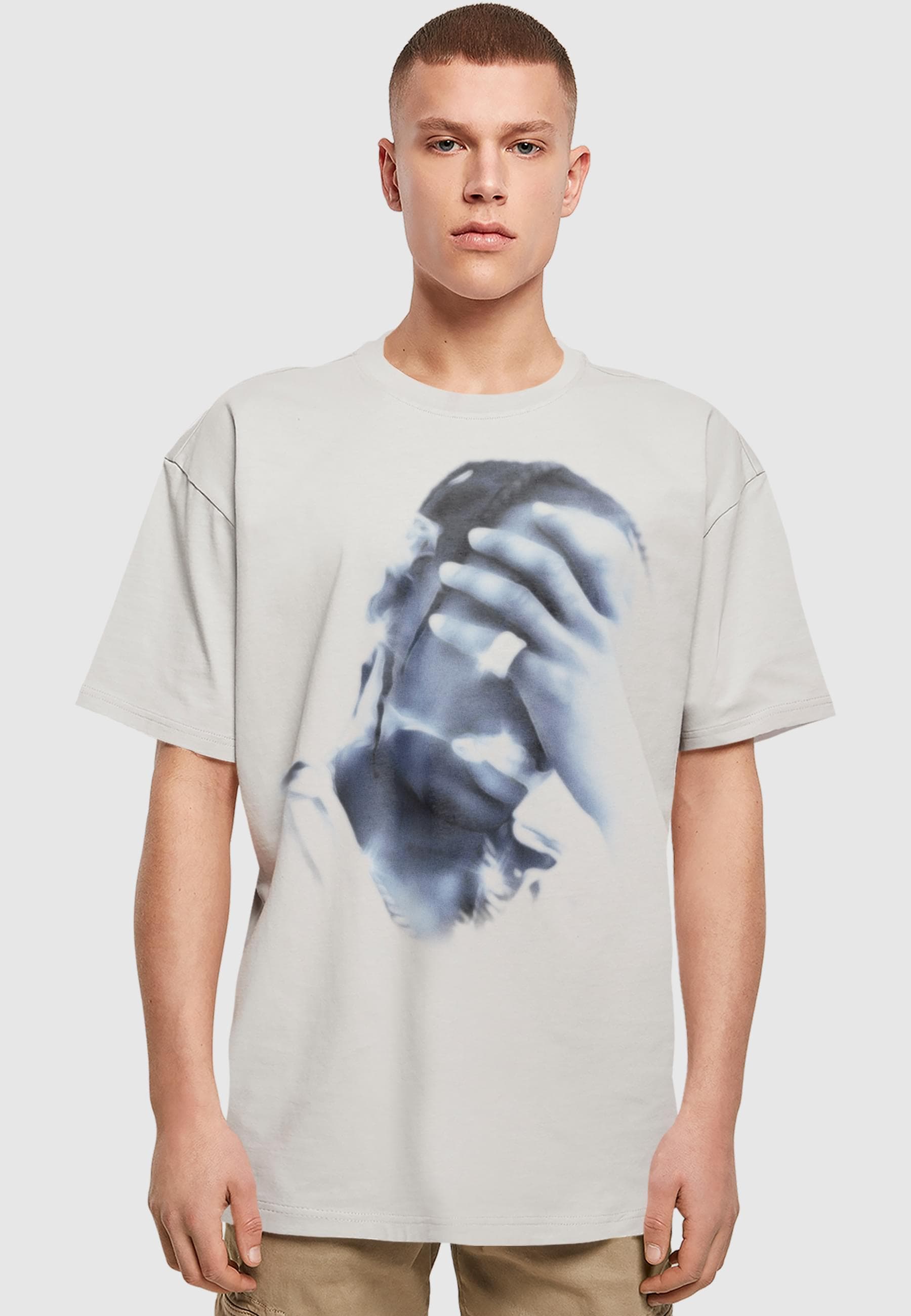 Upscale by Mister Tee Kurzarmshirt »Upscale by Mister Tee Herren 4 AM Oversize Tee«, (1 tlg.)