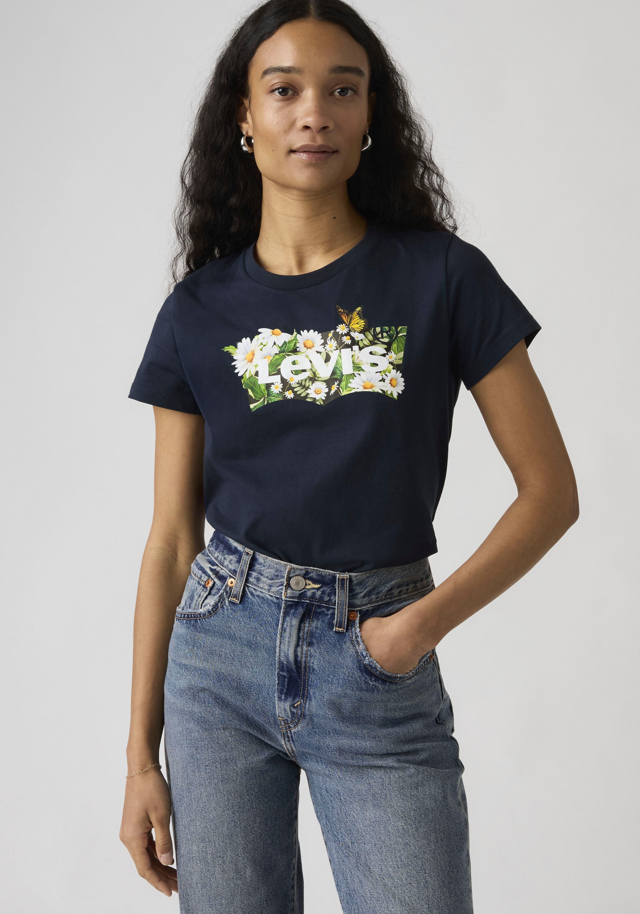 Levis T-Shirt "LSE THE PERFECT TEE" mit Logodruck günstig online kaufen