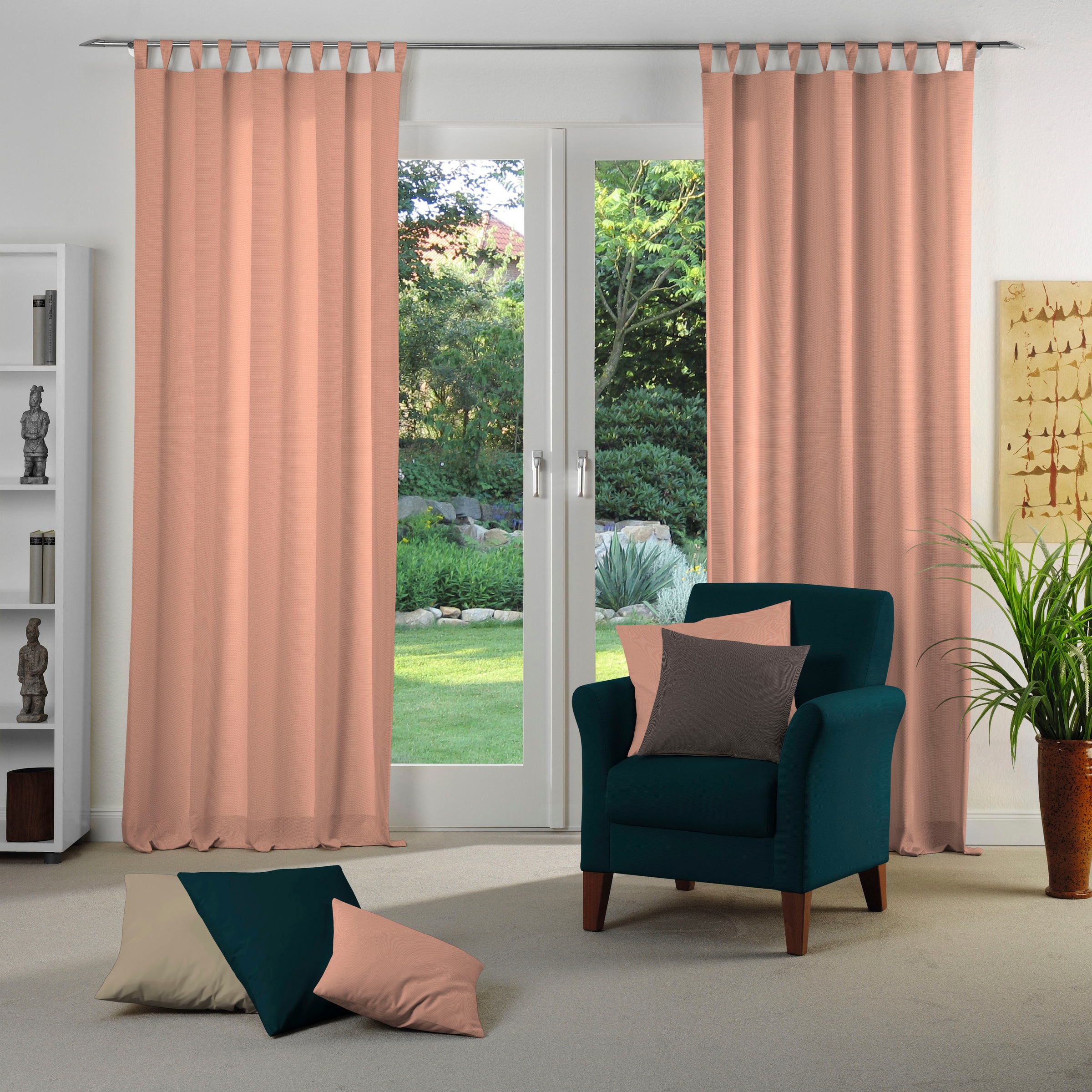Adam Vorhang "Uni Collection" Schlaufen 1 Stk. tlg. Blickdichter aus 100% B günstig online kaufen