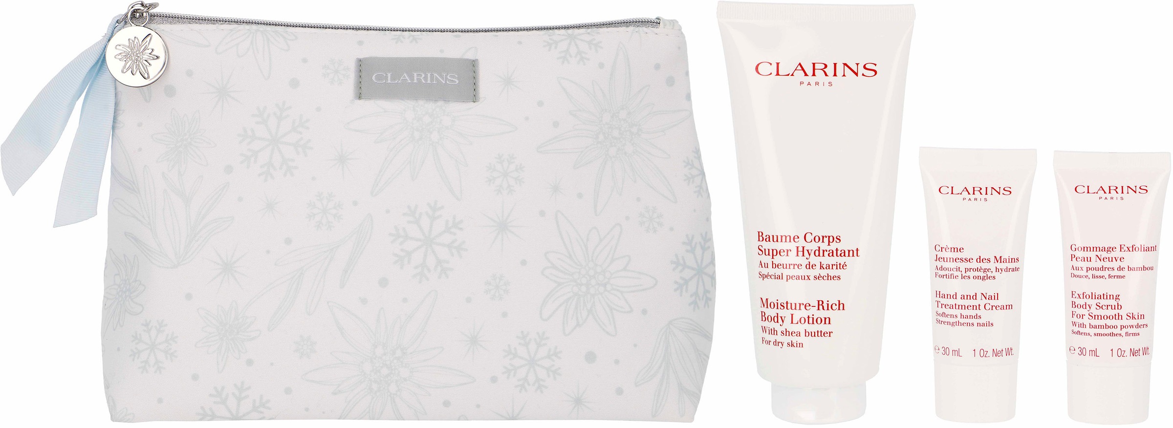 Clarins Hautpflege-Set »Moisture Rich (4 BAUR Lotion«, | Body tlg.) bestellen online