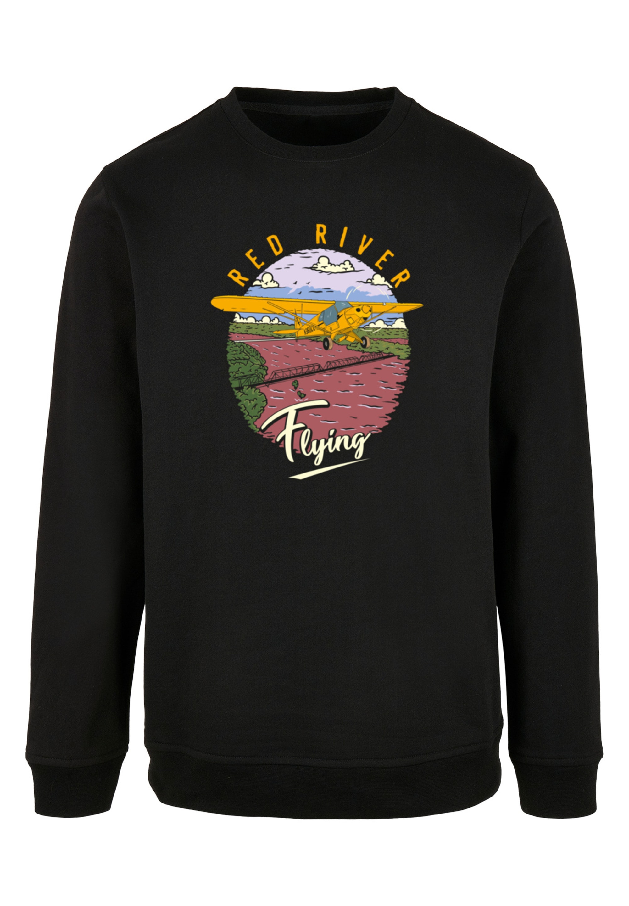 F4NT4STIC Kapuzenpullover "Red River Flying", Print günstig online kaufen