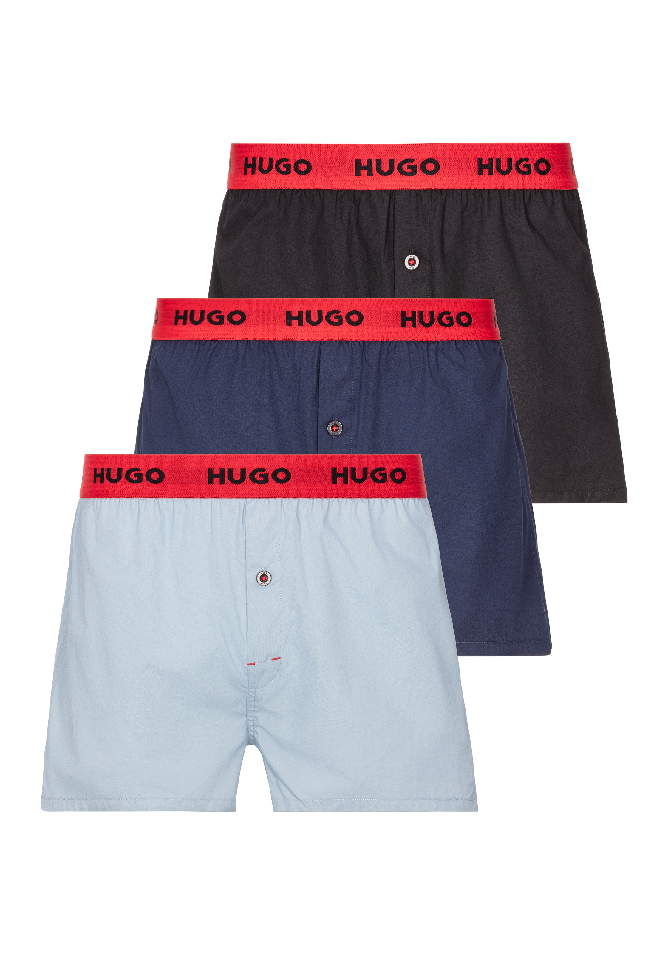 HUGO Underwear Kelnaitės šortukai »WOVEN Kelnaitės šo...