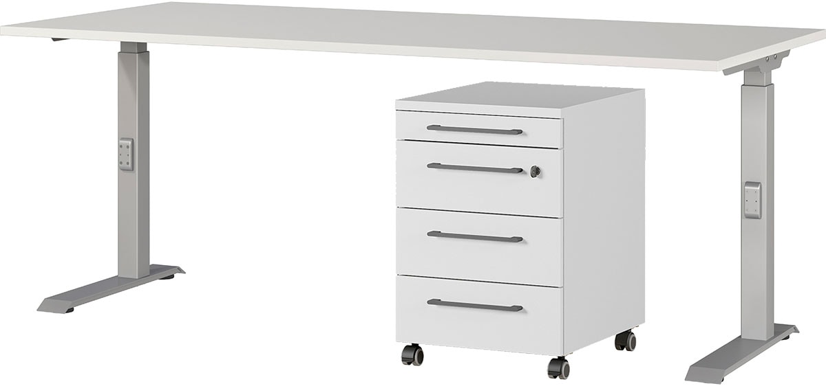 GERMANIA Büromöbel-Set "Agenda" Set bestehend aus höhenverstellbarem Schrei günstig online kaufen
