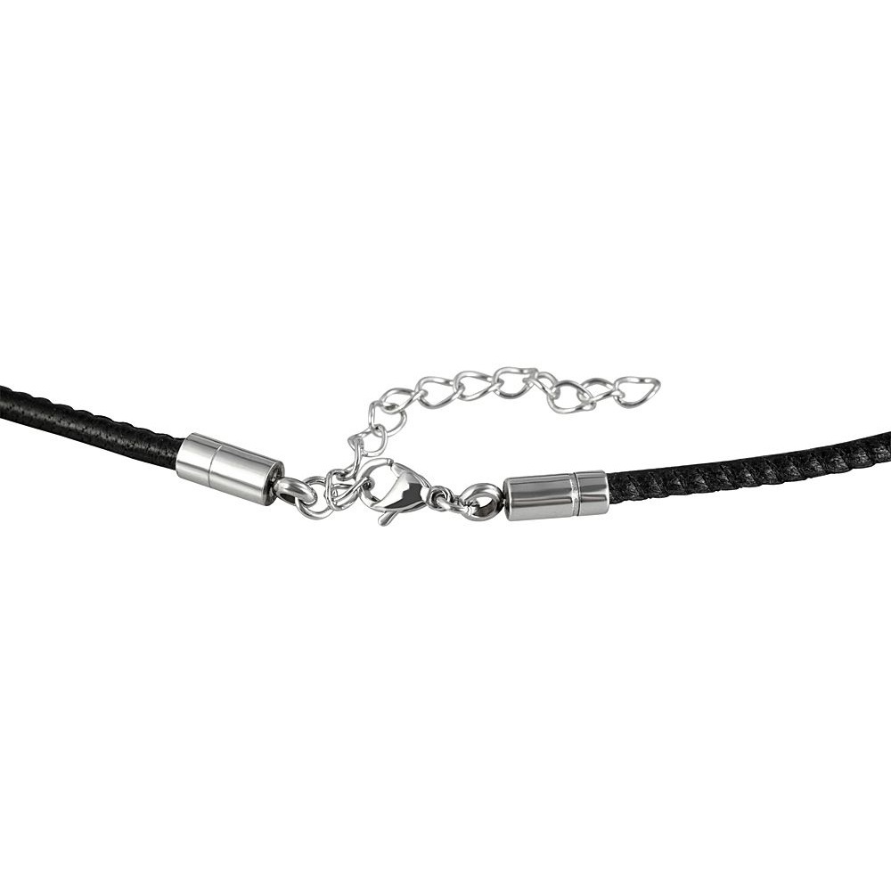 Adelia´s Kette ohne Anhänger »Halskette aus Leder 43+5« Ideal zum Verschenken – schlicht und stilvoll