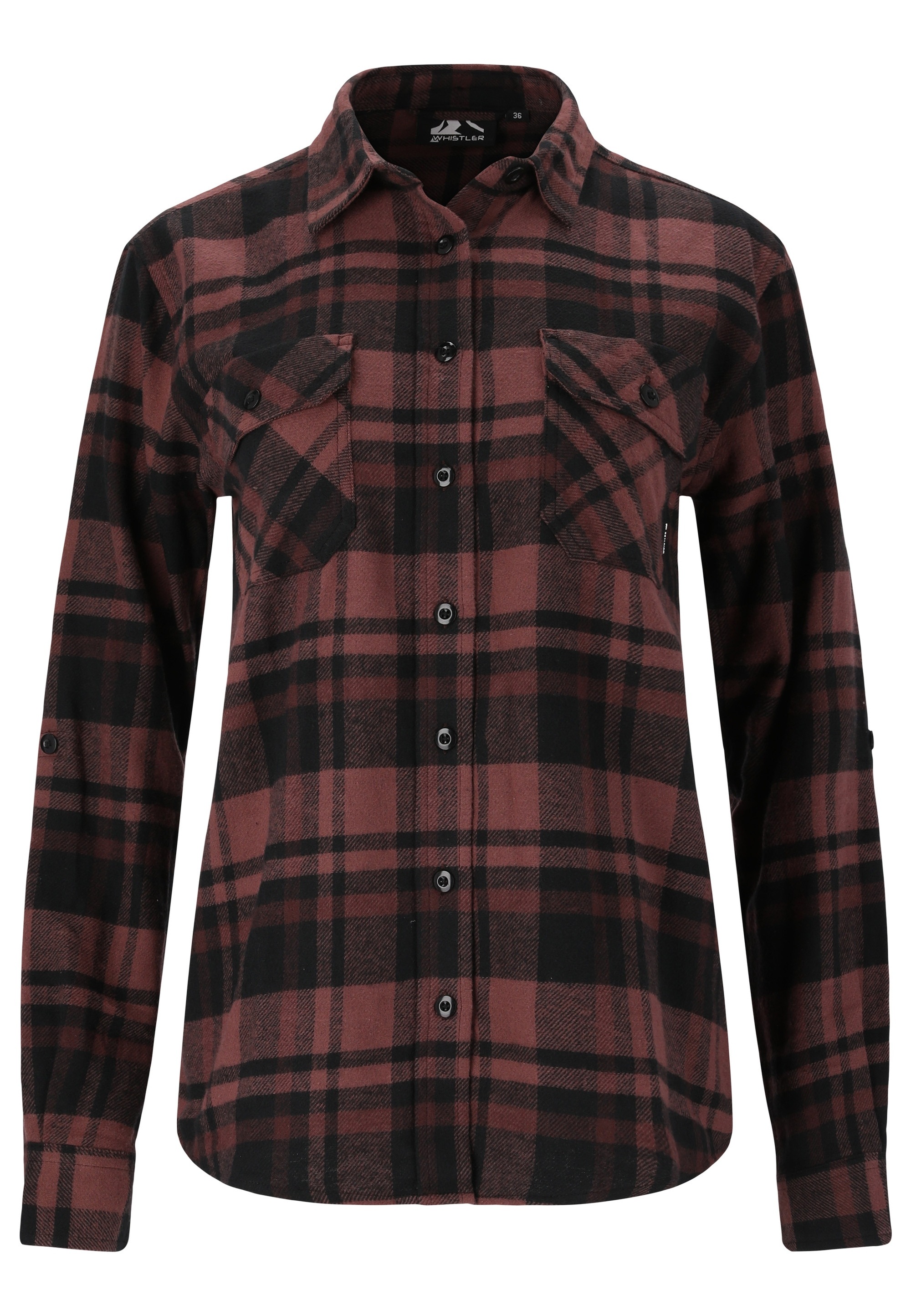WHISTLER Fleeceshirt »Dodo«, aus atmungsaktivem Funktionsmaterial