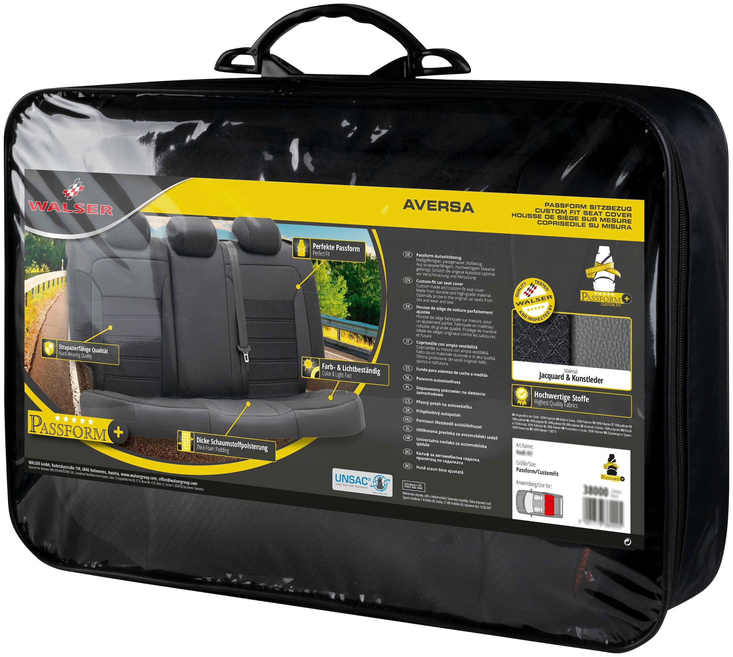 WALSER Autositzbezug, für Skoda Fabia Baujahr 08/2014 - heute online  bestellen | BAUR | Automatten