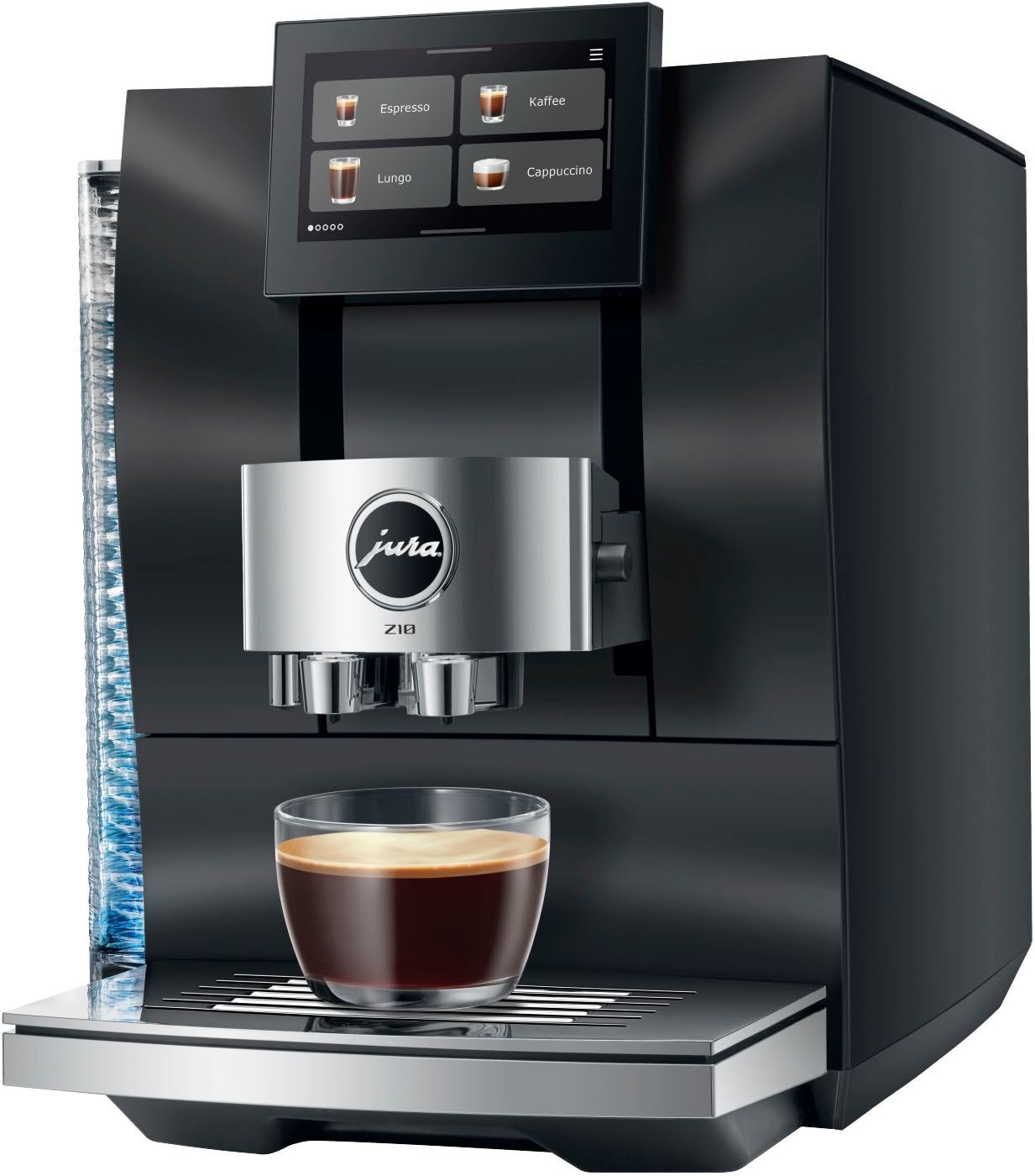 JURA Kaffeevollautomat »15836 Z10 Obsidian Black (EC)«