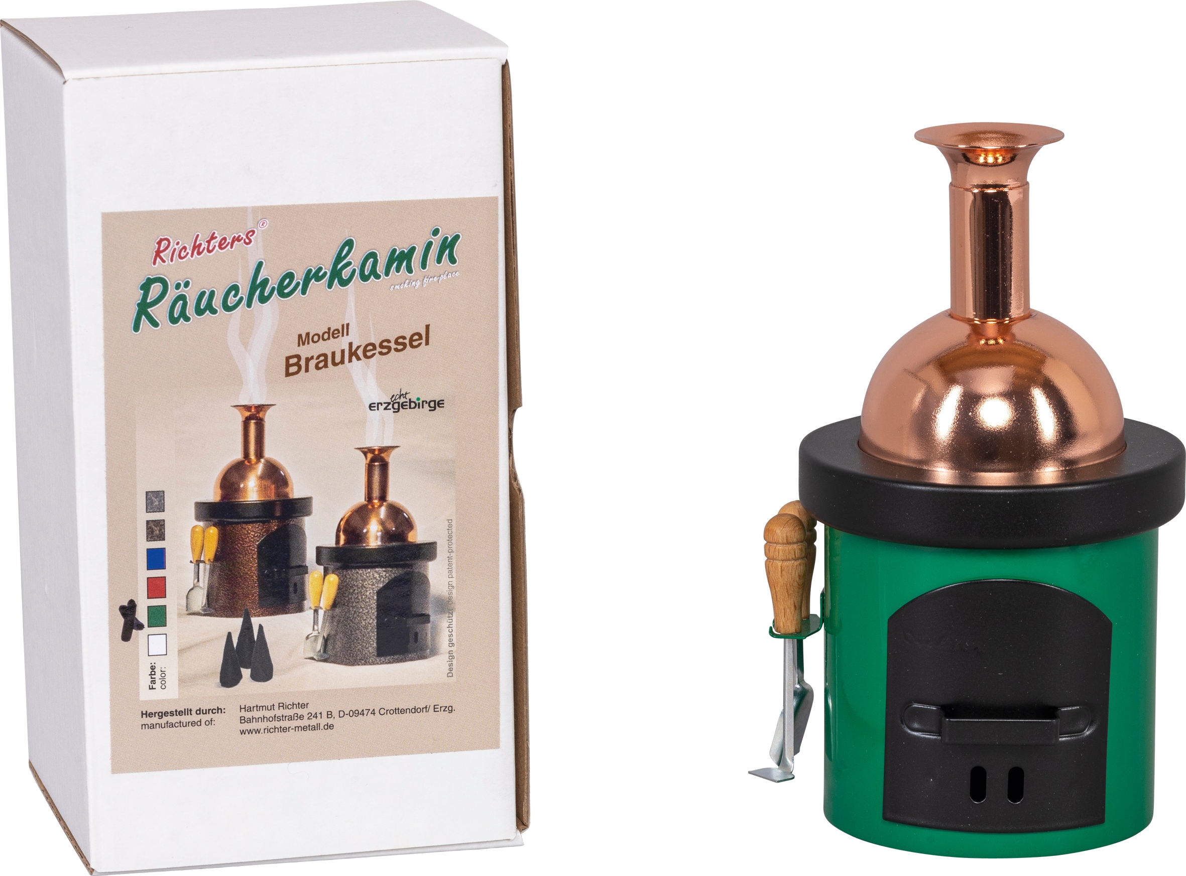 SAICO Original Räuchermännchen "Räucherofen, Braukessel, aus Metall" BxHxT: günstig online kaufen