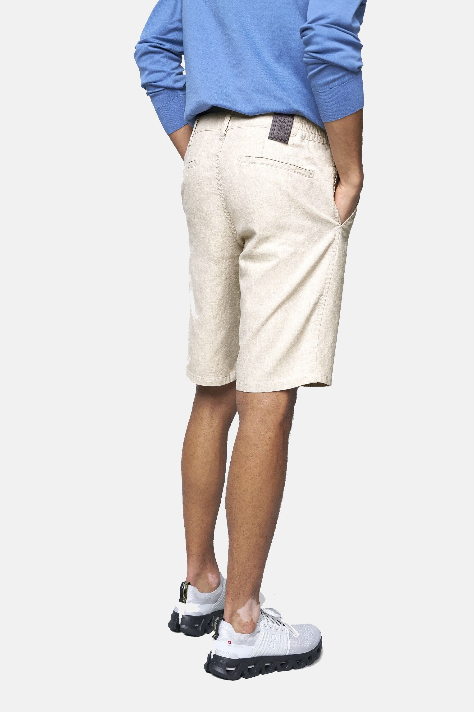 MEYER Stoffhose »M5 Short 1-6027«  aus Leinen