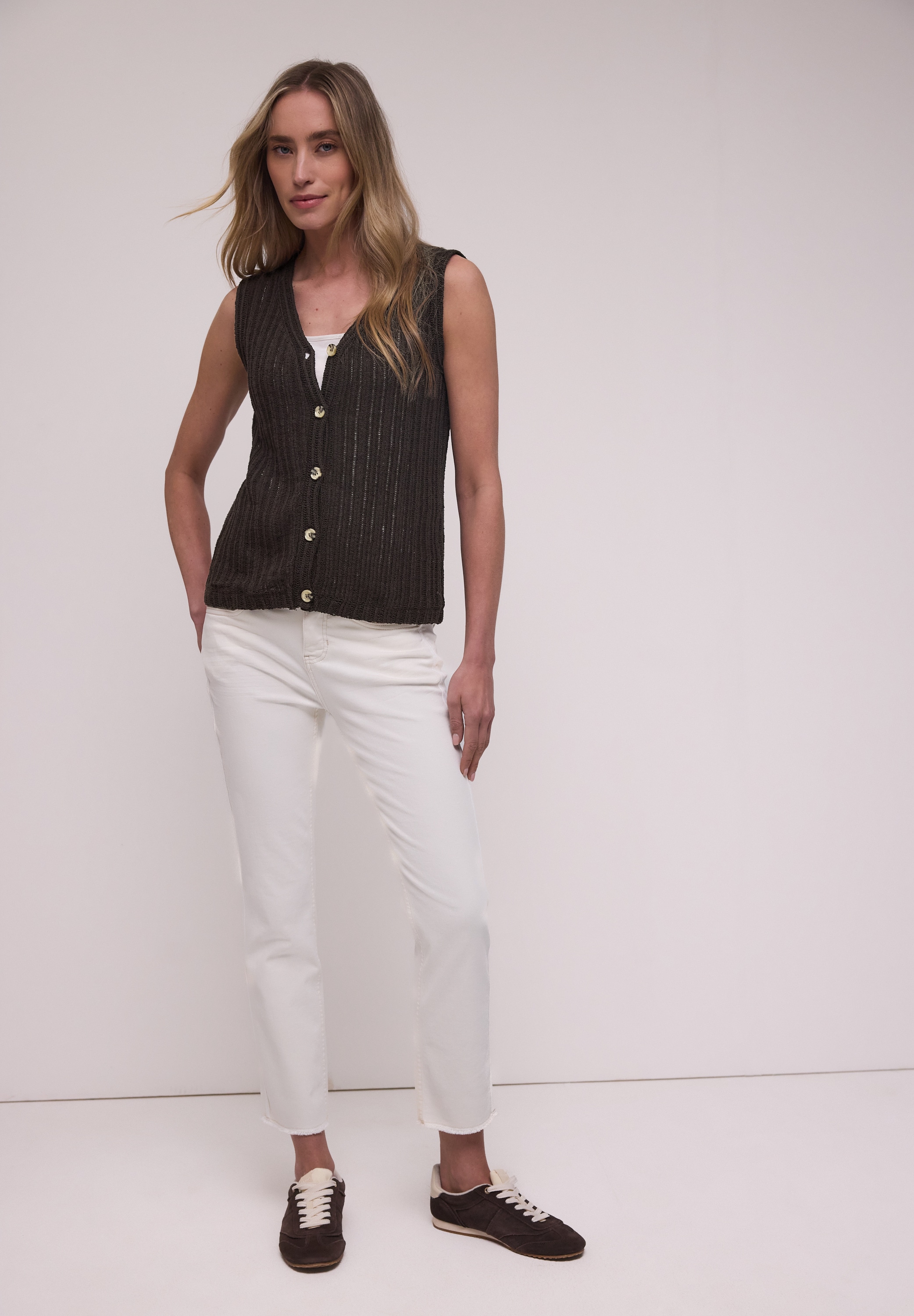 STREET ONE Trägertop mit V-Ausschnitt