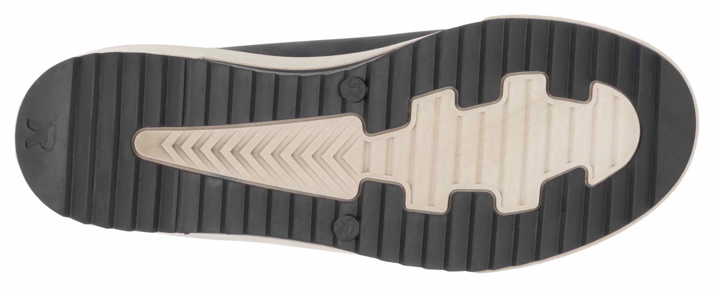 RIEKER Sport Schnürboots, Stiefelette, High Top Sneaker, Freizeitboots mit Reißverschluss