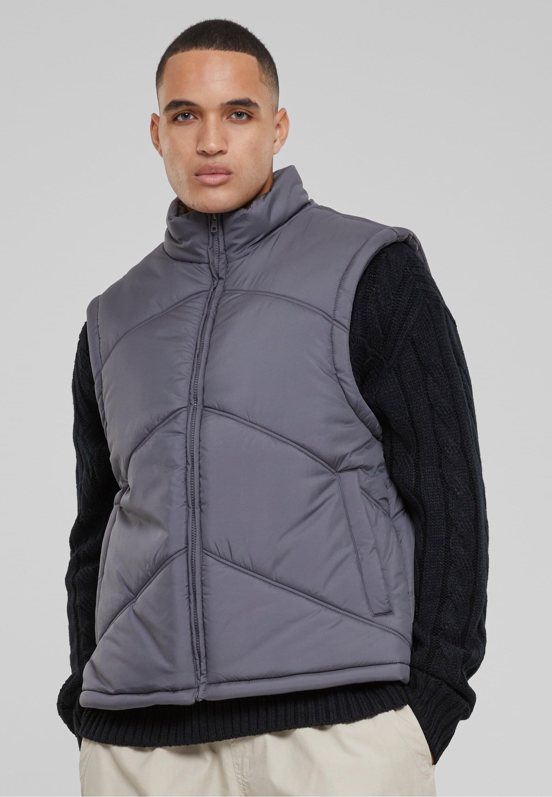 URBAN CLASSICS Steppweste »Urban Classics Herren Arrow Puffer Vest«, (1 tlg.)