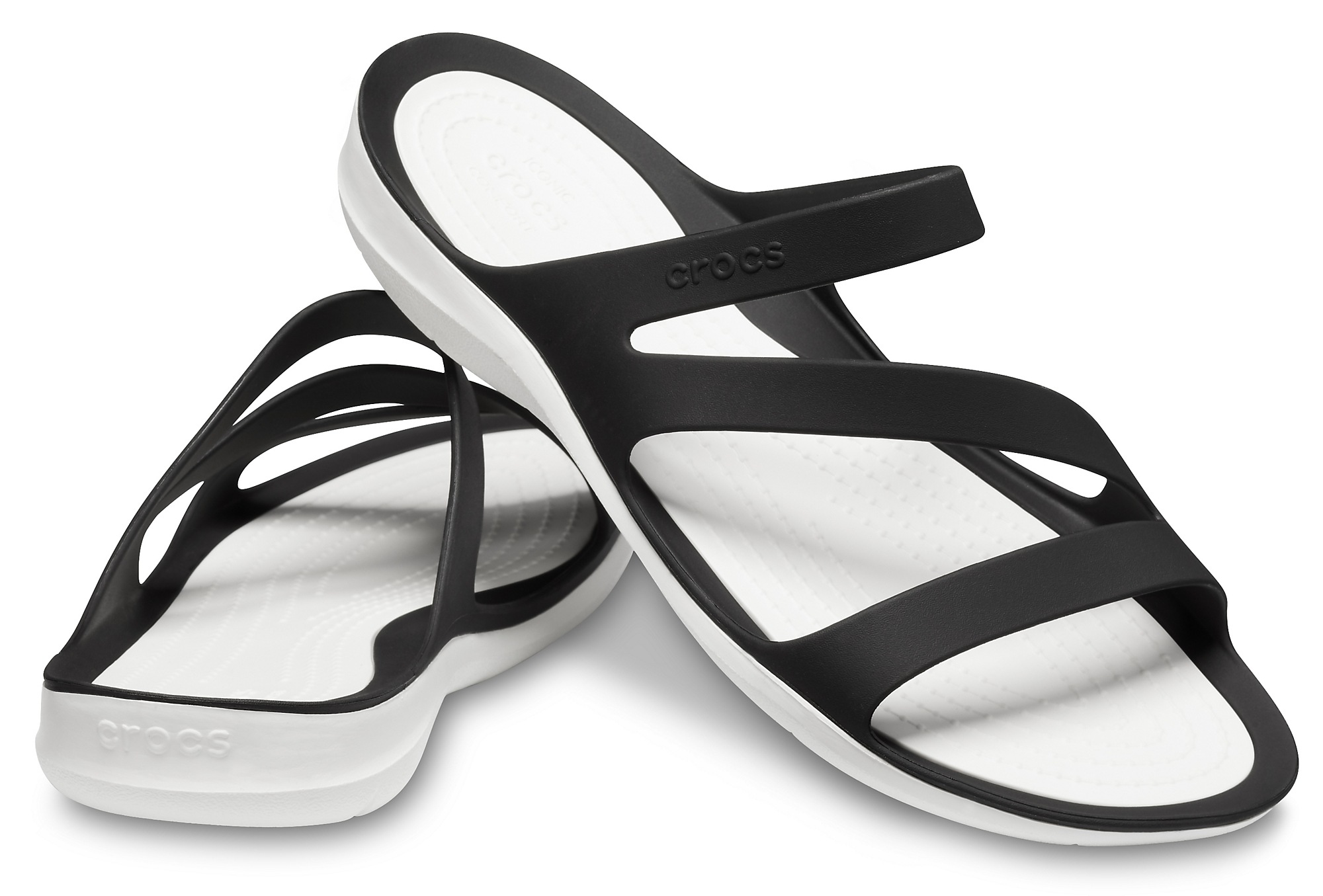 Crocs Badepantolette "Swiftwater Sandal", Sommerschuh, Badeschuh, Poolslide günstig online kaufen