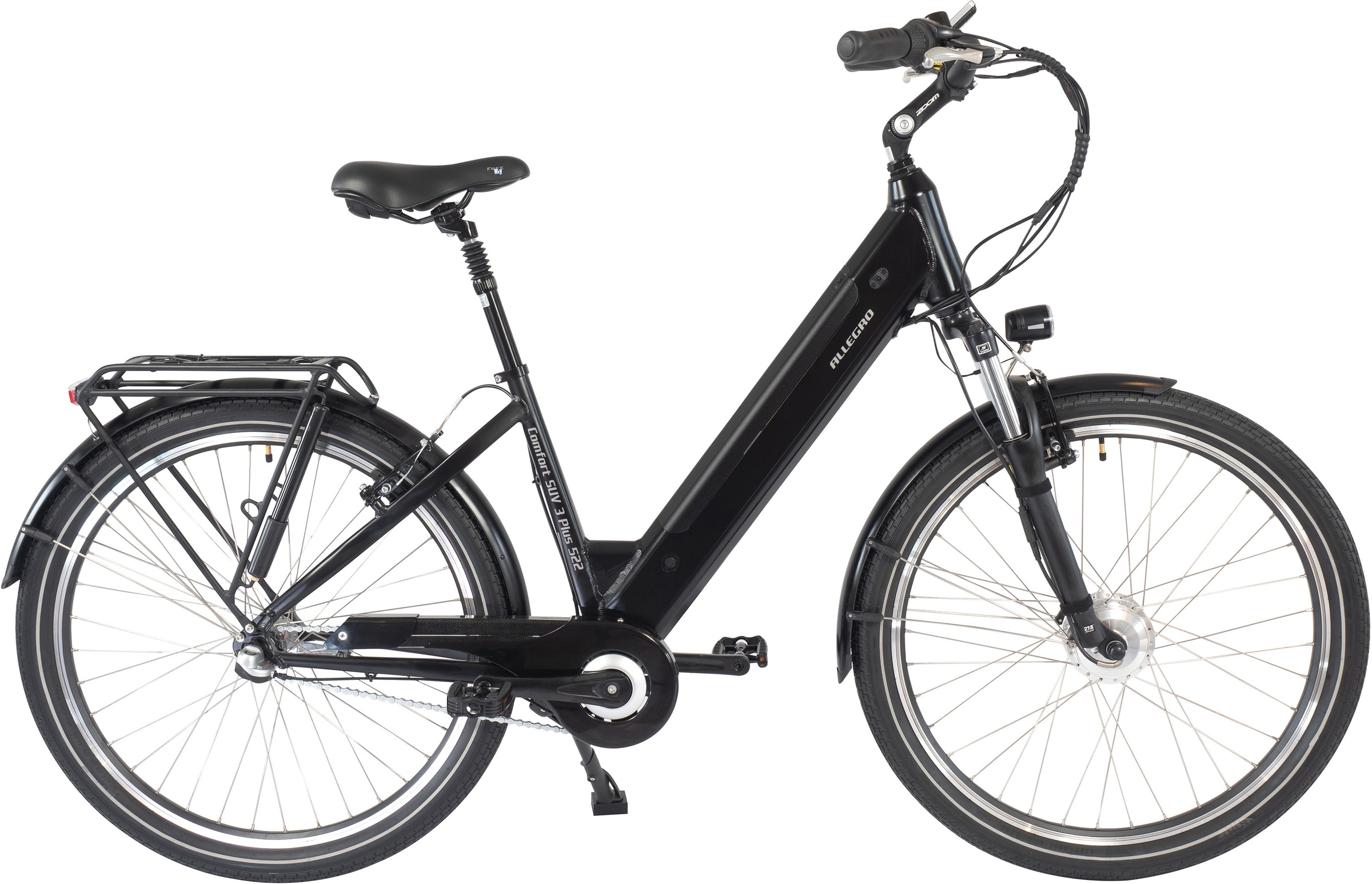 ALLEGRO E-Bike "Comfort SUV 3 Plus 522", 3 Gang, Shimano, Nexus, Frontmotor 250 W, Pedelec, Elektrofahrrad für Damen u. 