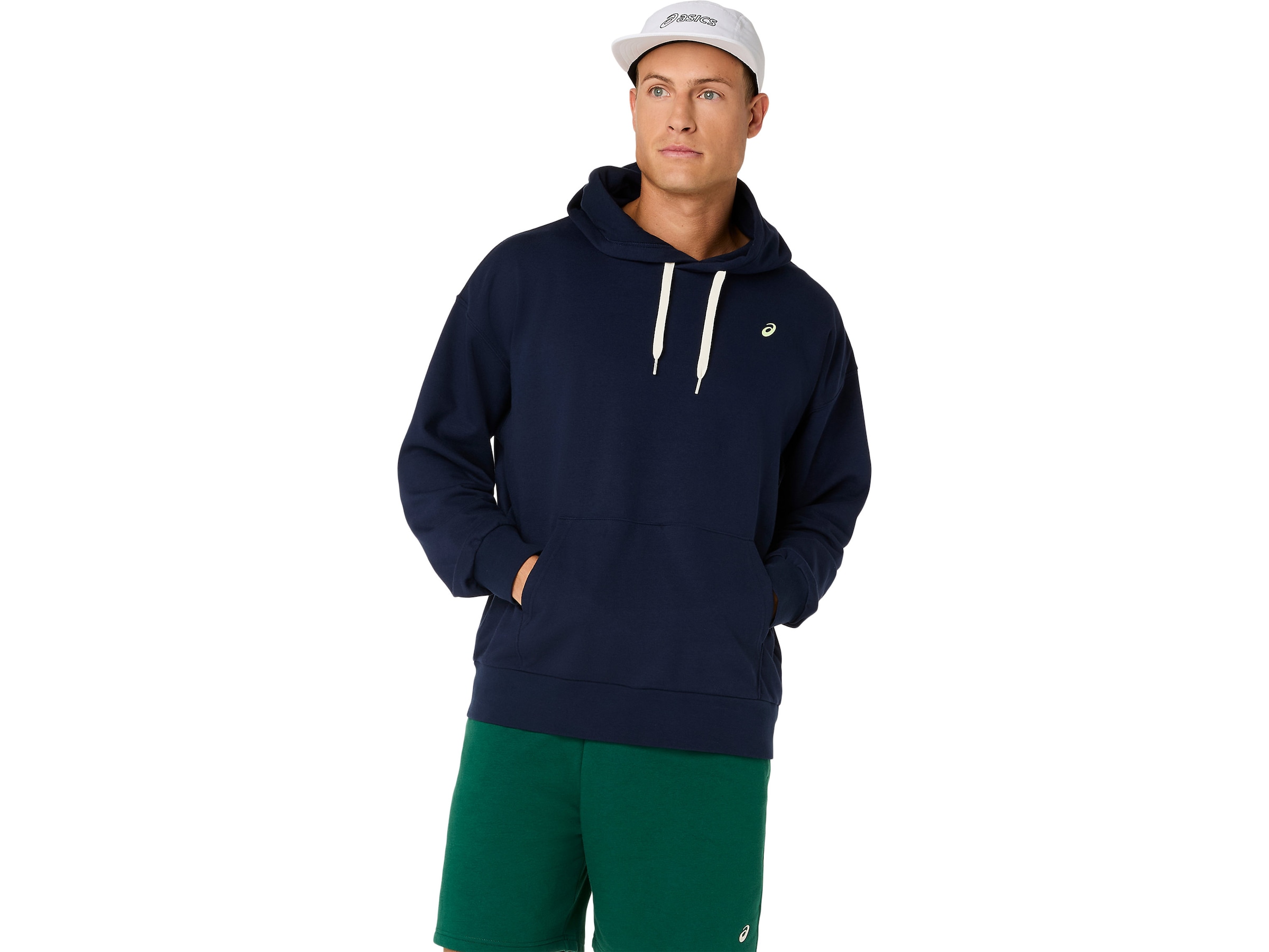 Asics Kapuzensweatshirt "FRENCH TERRY RELAXED PULLOVER HOODIE", Weiches Material, Bequeme Bündchen, Schützendes Design