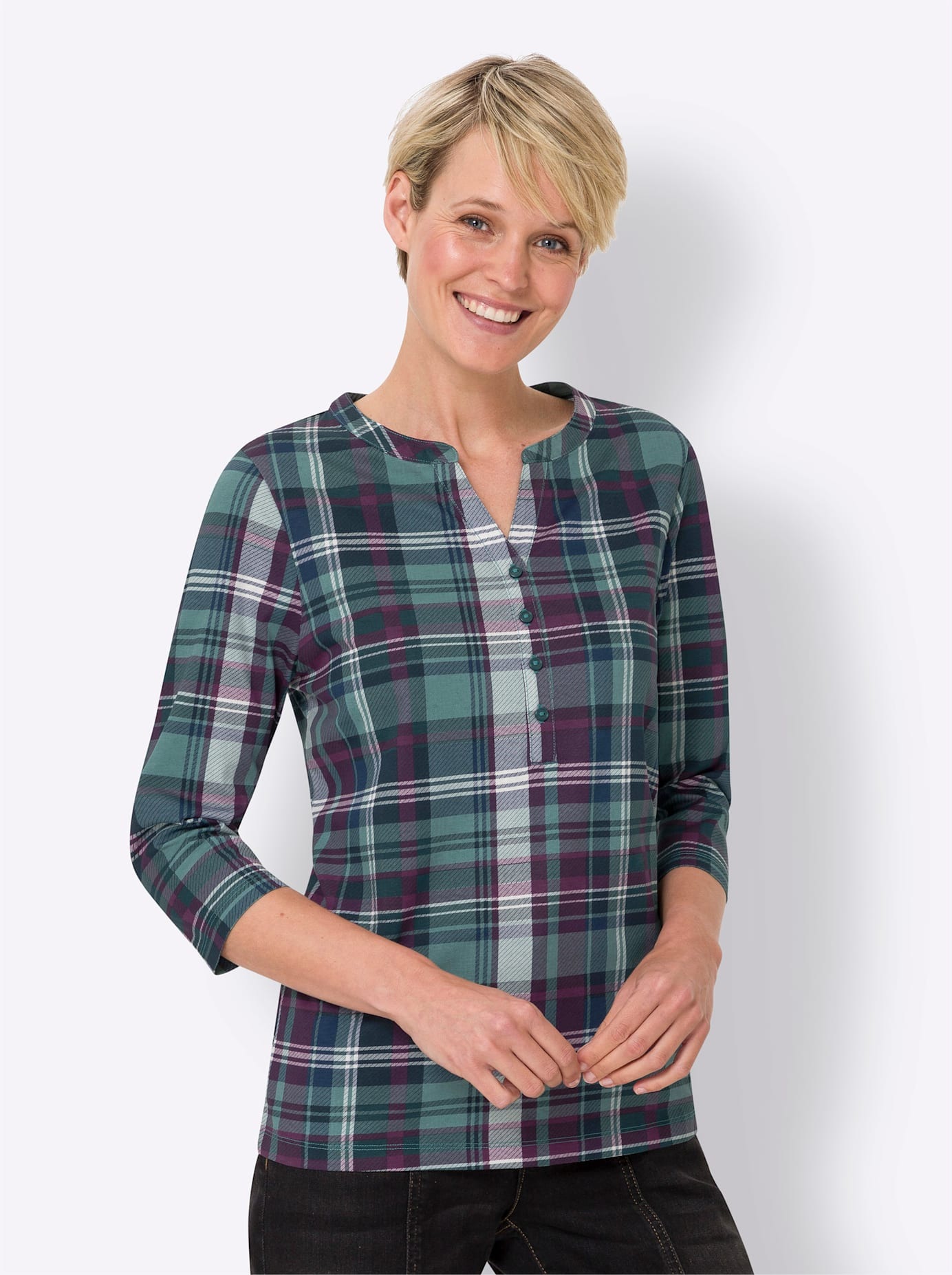 Classic Basics 3/4-Arm-Shirt "Shirt" günstig online kaufen