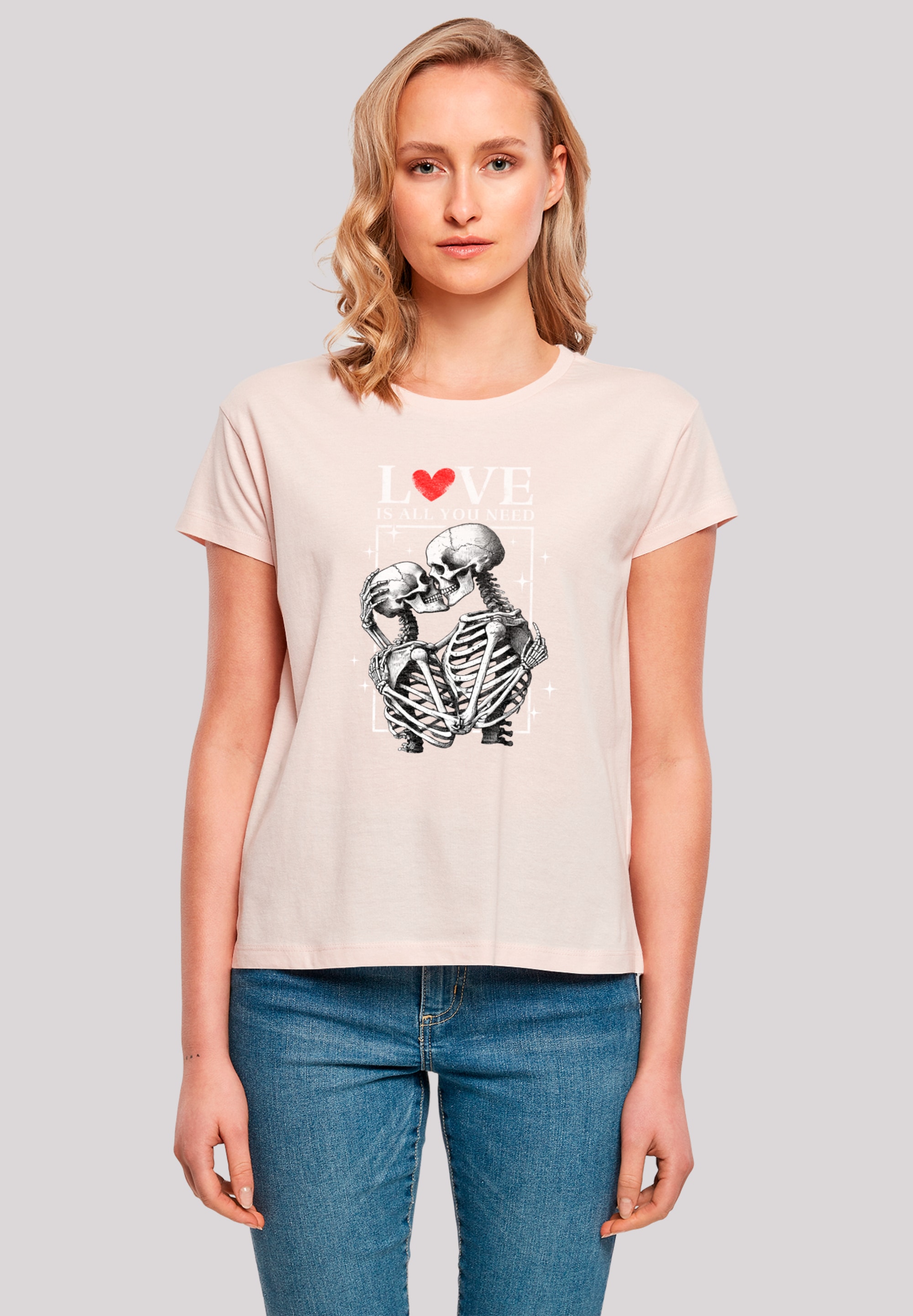 F4NT4STIC T-Shirt "Love is all you need", Premium Qualität günstig online kaufen