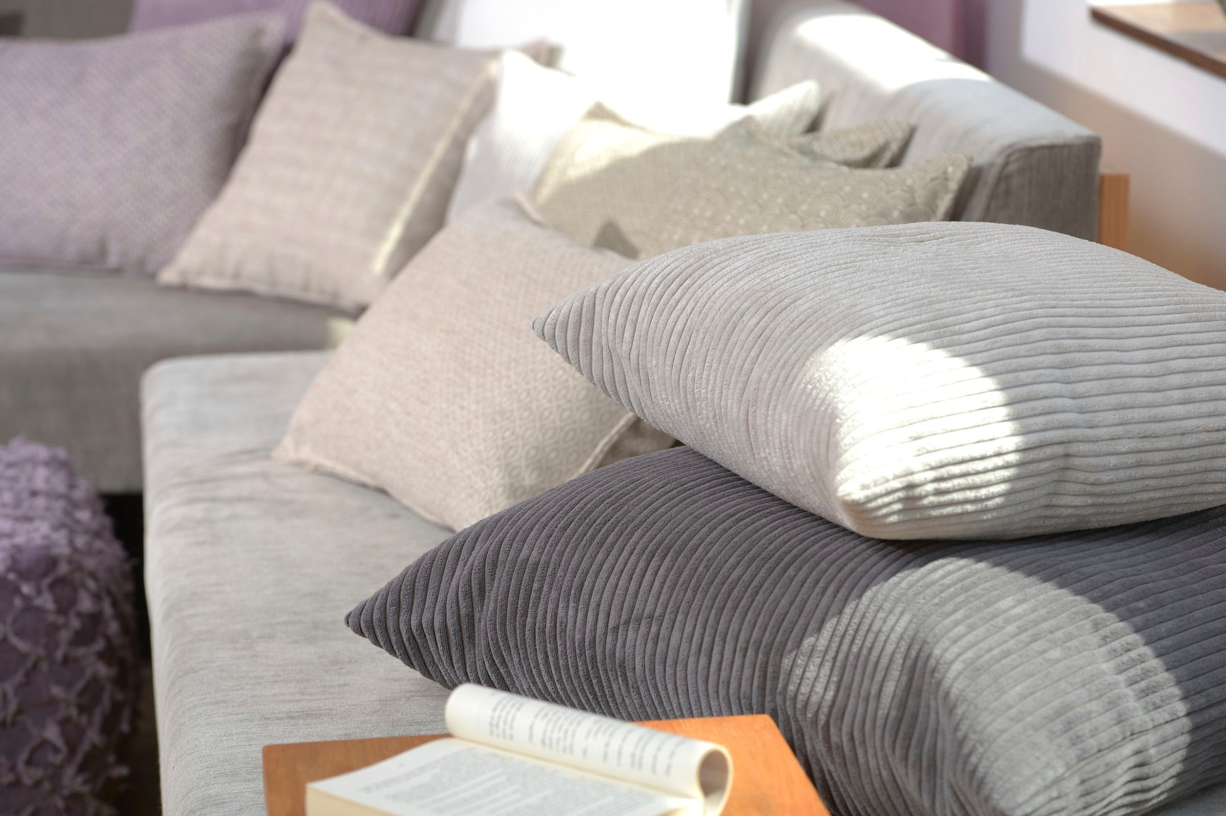 H.O.C.K. Dekokissen »Corduroy« weiches Cord