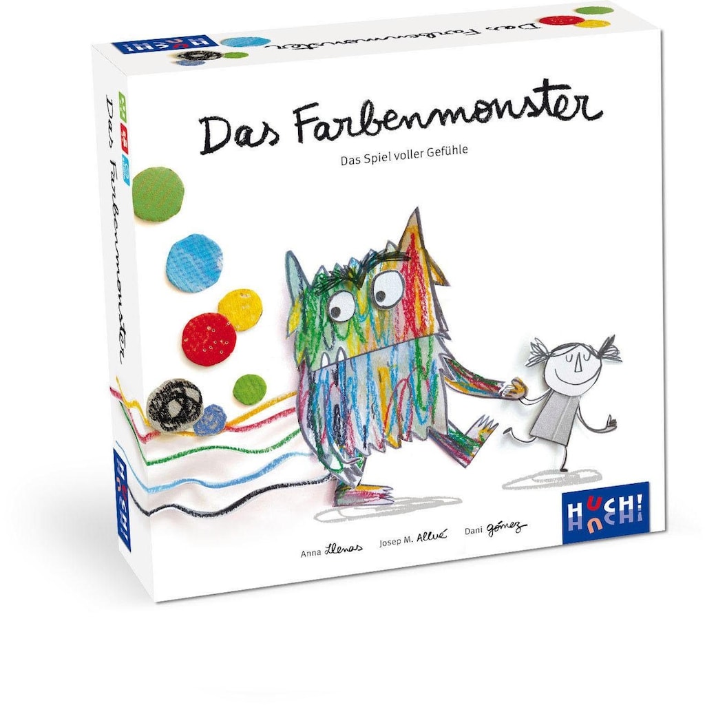 Huch! Spiel »Das Farbenmonster«