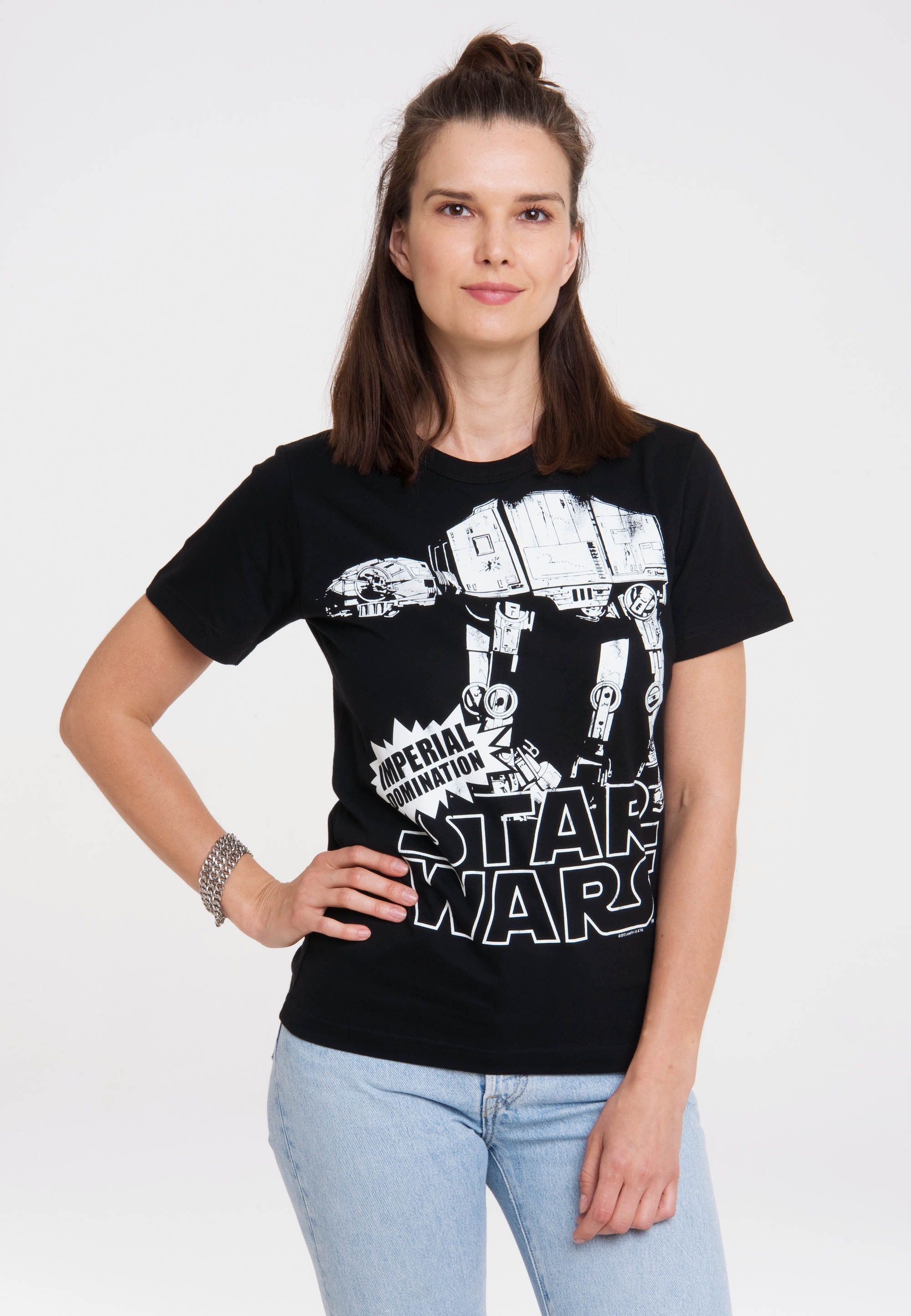 LOGOSHIRT T-Shirt "Star Wars - AT-AT", mit lizenziertem Print günstig online kaufen