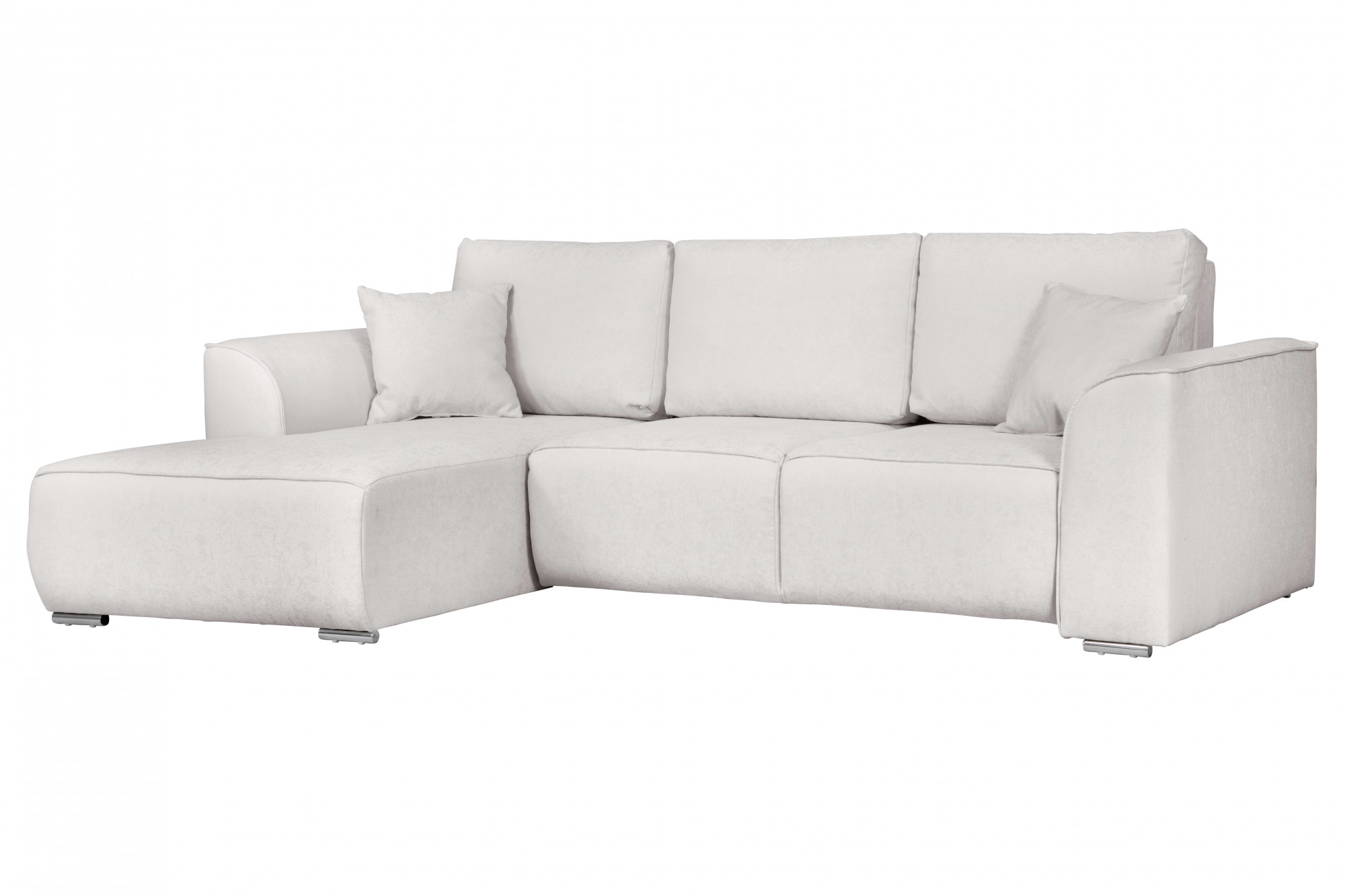 INOSIGN Ecksofa »BEATRICE optionale Schlafsofa mit Bettkasten, B/T/H: 265/170/86 cm«, L-Form, wahlweise auch mit Bettfunktion und Bettkasten