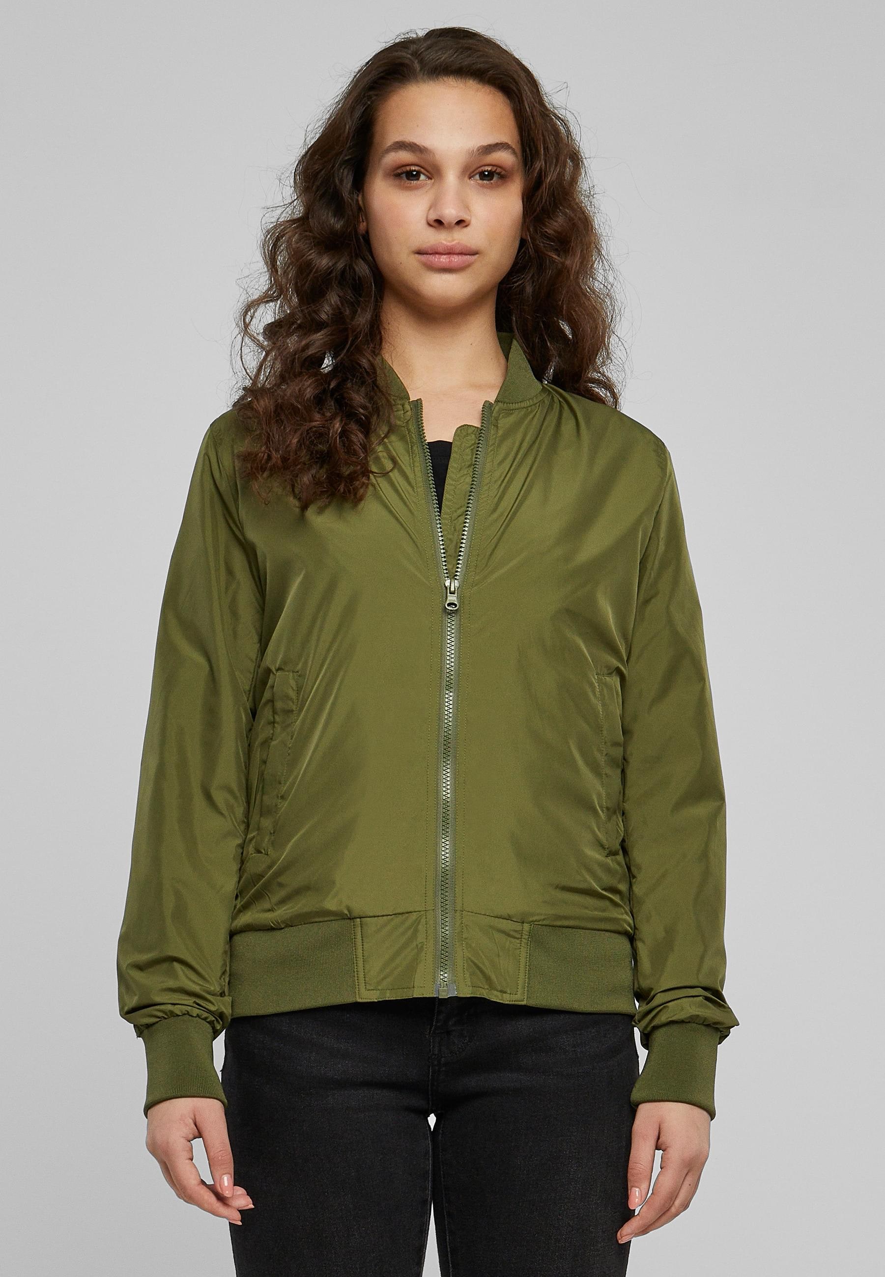 URBAN CLASSICS Allwetterjacke »Urban Classics Damen Ladies Light Bomber Jacket«, (1 St.), ohne Kapuze