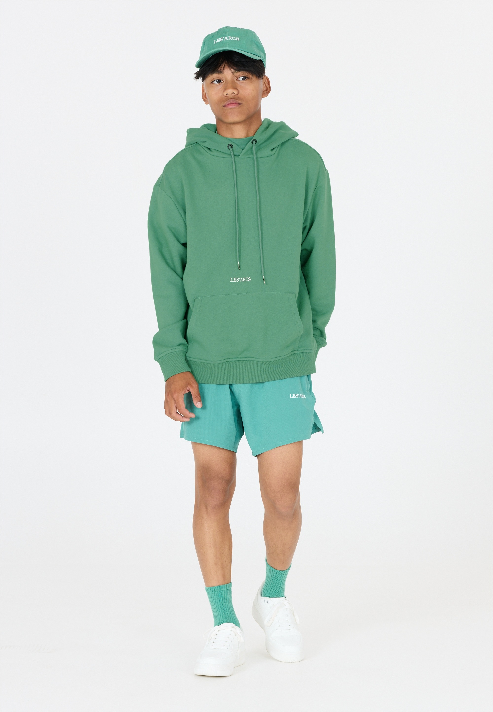 Les'Arcs Kapuzensweatshirt »Roibin«, mit lässigem Oversized-Schnitt