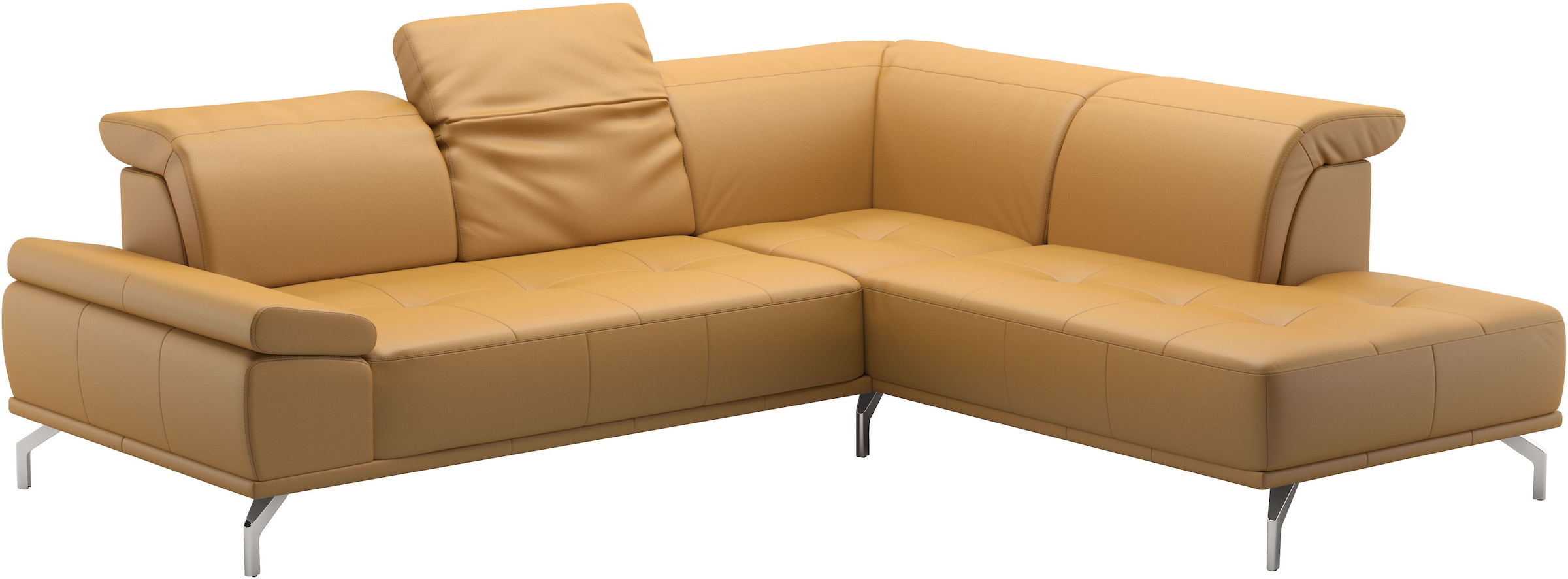 Places of Style Ecksofa »Caluna«, Inkl.Sitztiefenverstellung