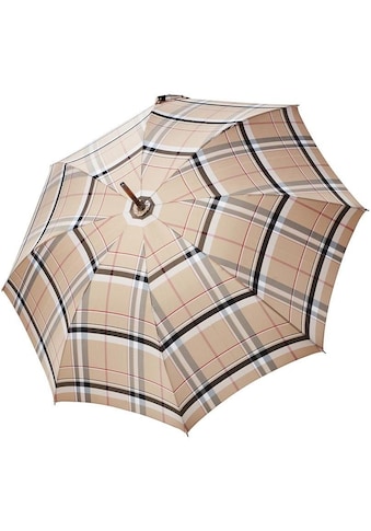 doppler MANUFAKTUR Stockregenschirm »Serge, kastanie karo«, handgemachter... kaufen
