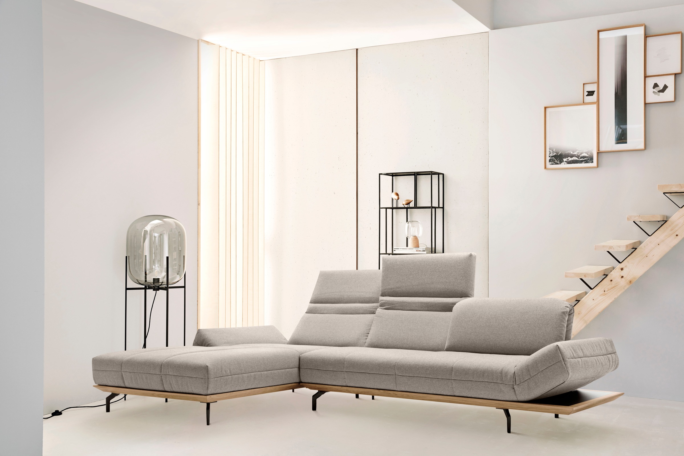 Creation by Rolf Benz CR.420 Ecksofa Graubeige 7