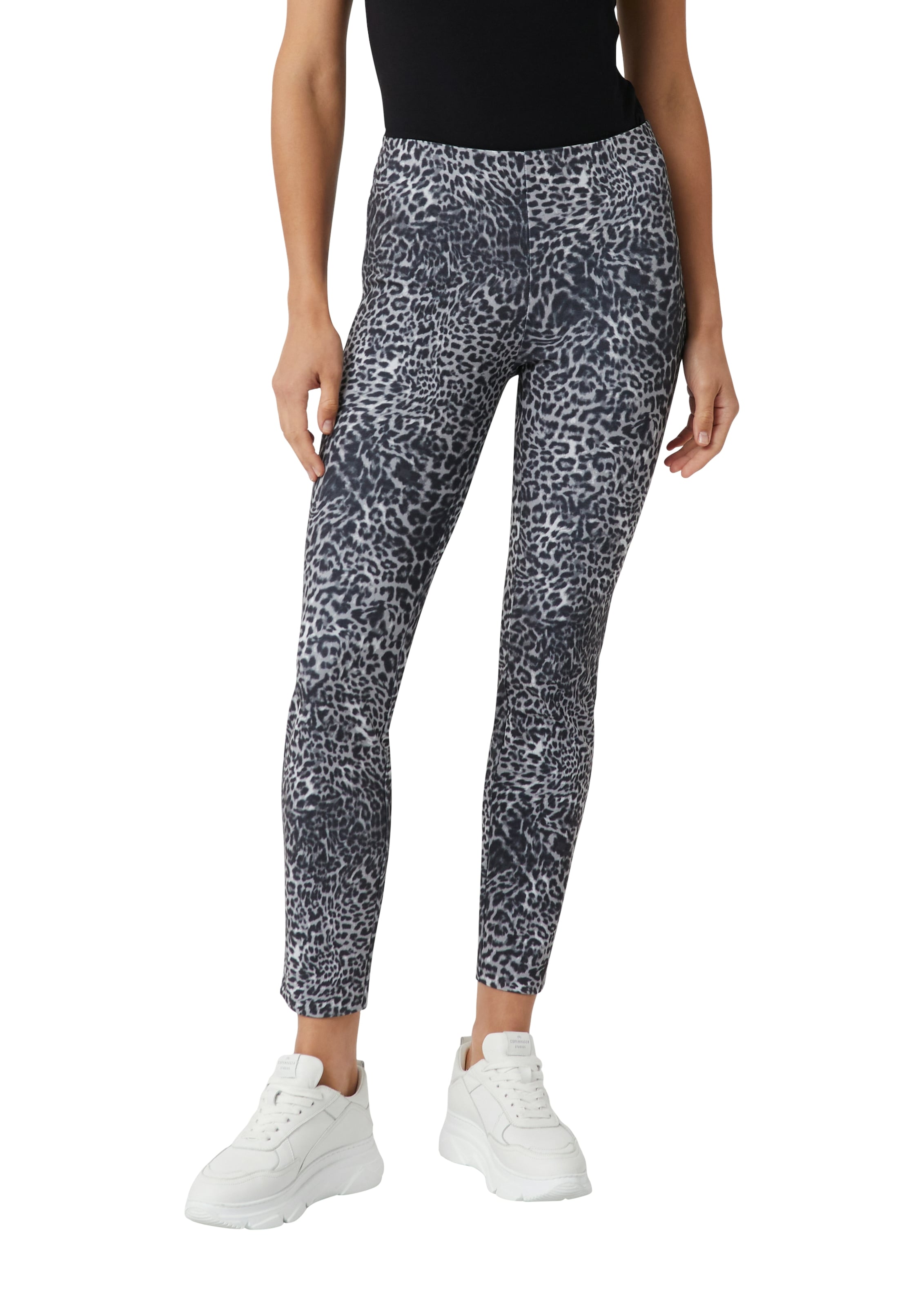 Comma Leggings, mit All-Over Print günstig online kaufen