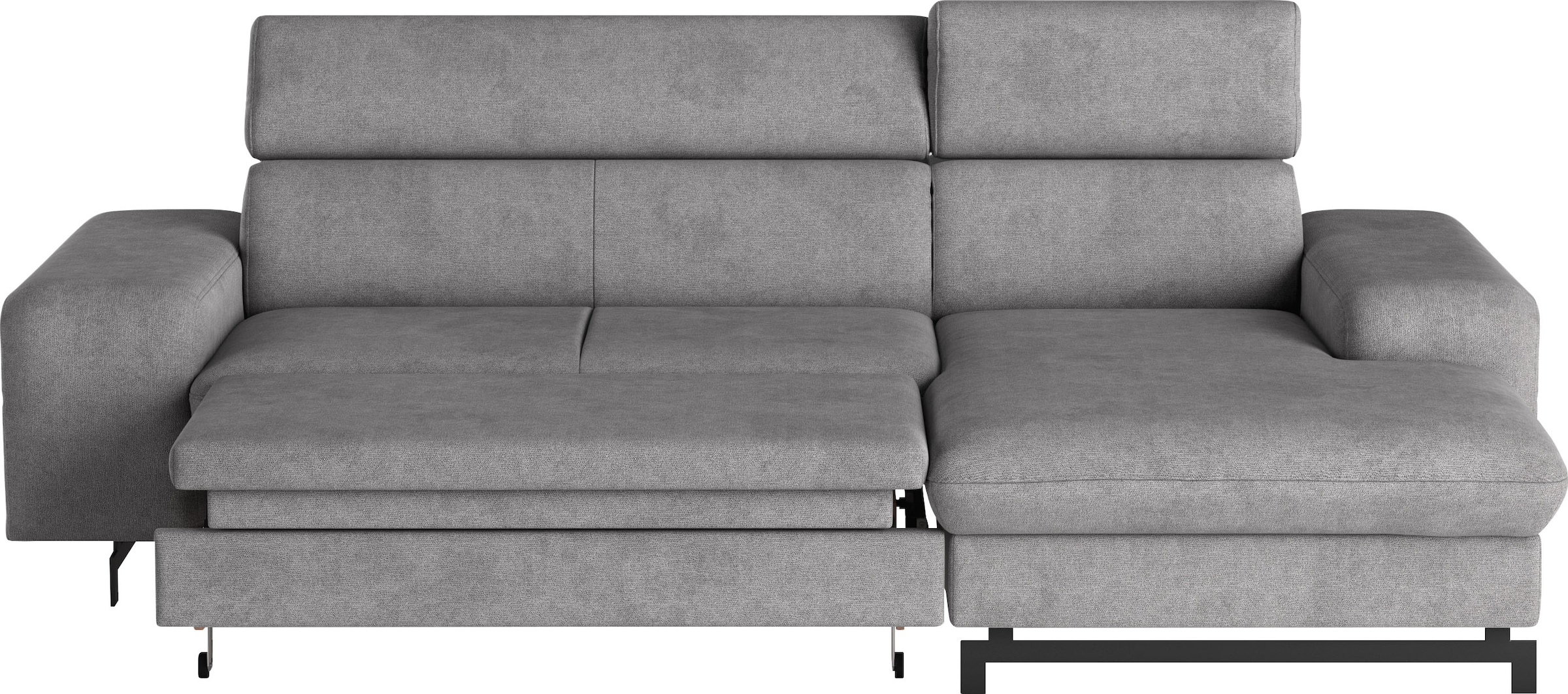 COTTA Ecksofa »Emma L-Form«, mit Kopfteilverstellung, wahlweise mit Bettfunktion & Bettkasten