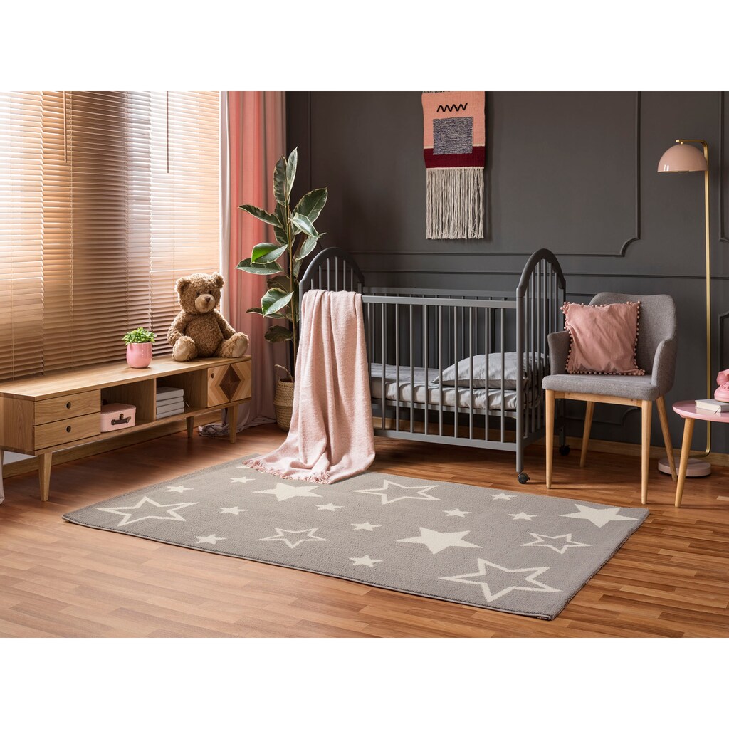 OCI DIE TEPPICHMARKE Teppich »KIDDY STAR«, rechteckig