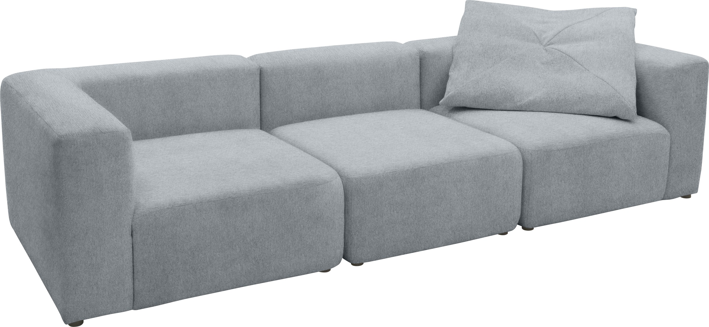 Home affaire 3-Sitzer "Utvik bestehend aus 2 Eck- und 1 Mittelelement" einz günstig online kaufen