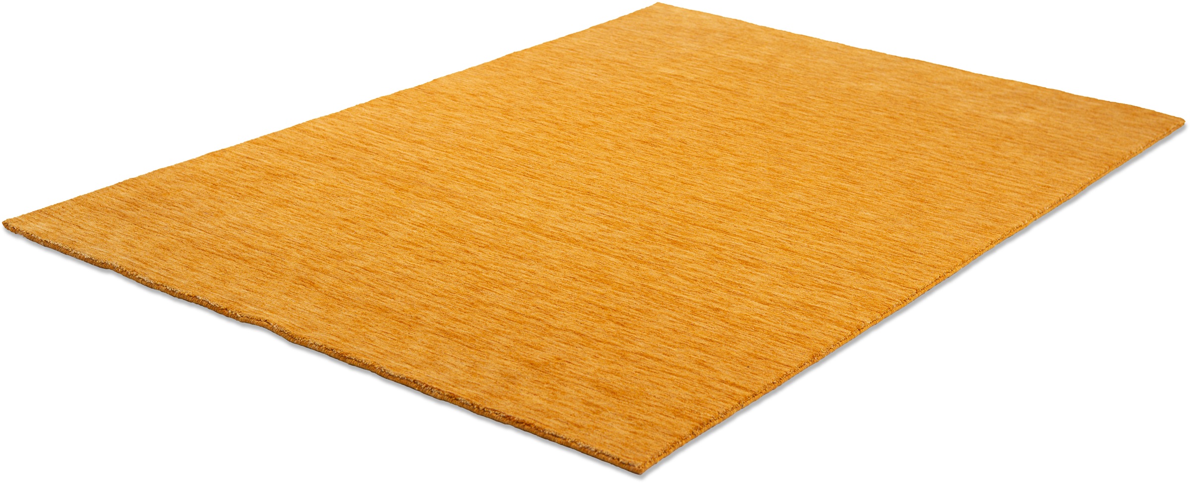 Wollteppich OTTO HOME "Karchau", gold, B:70cm H:13mm L:140cm, Schurwolle, Teppiche, Handweb Teppich, meliert, reine Wolle, handgewebt, brilliante Farben 2