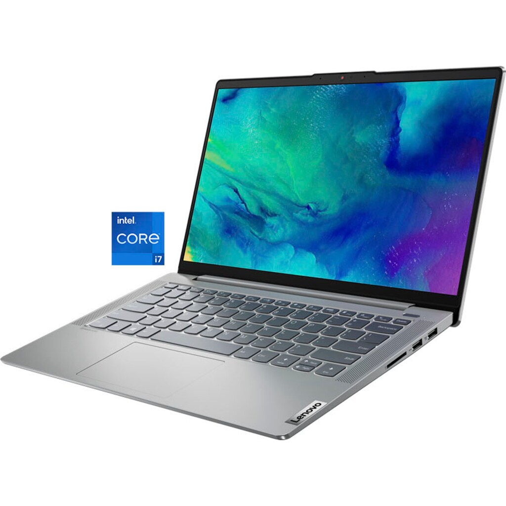 Lenovo Notebook »IdeaPad 5 14ITL05«, (35,56 cm/14 Zoll), Intel, Core i7, Iris Xe Graphics, 512 GB SSD, Kostenloses Upgrade auf Windows 11, sobald verfügbar