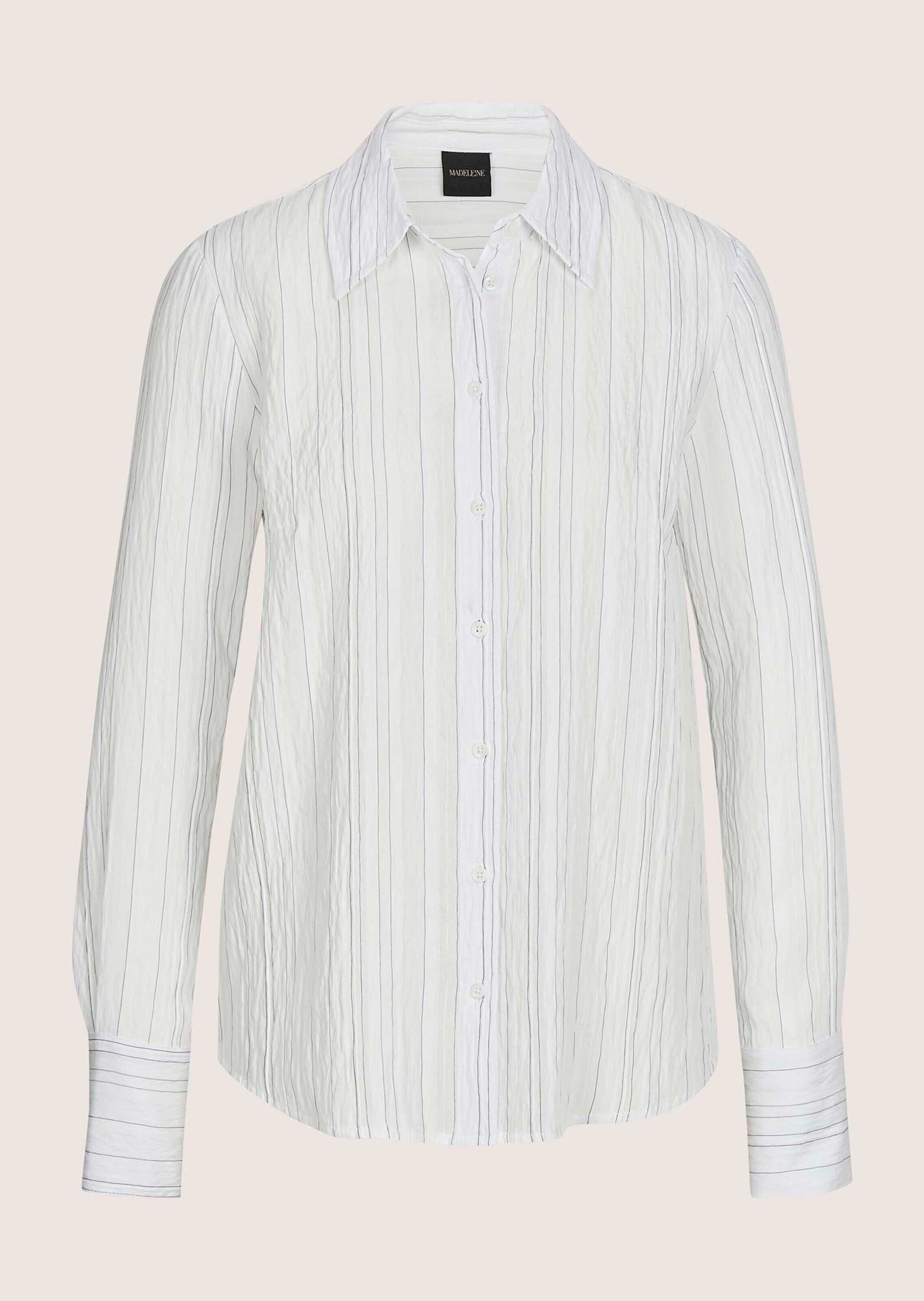 MADELEINE Hemdbluse "Hemdbluse Viskosebluse mit Streifenmuster" günstig online kaufen